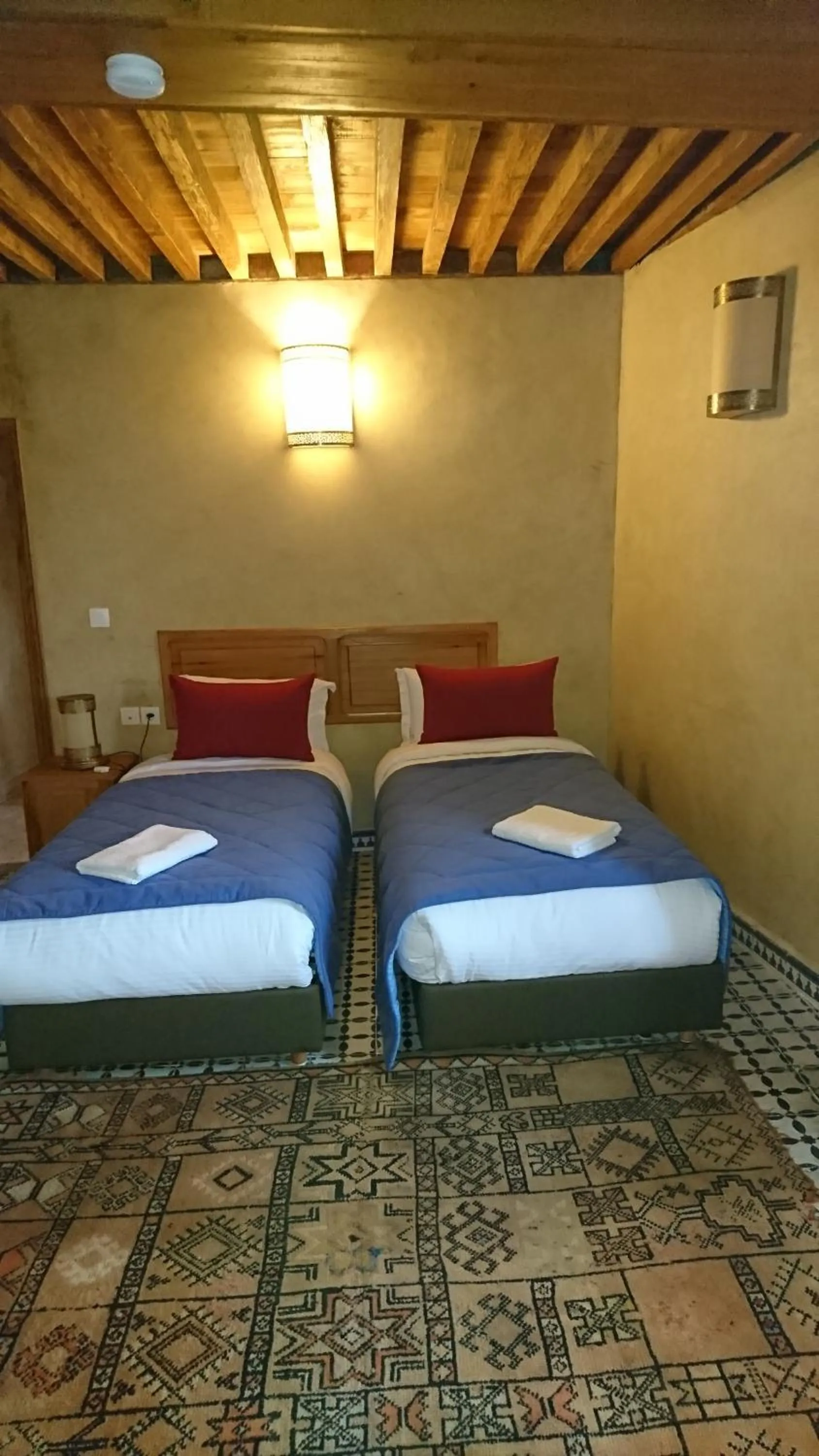 Bed in Riad jasmins & Spa