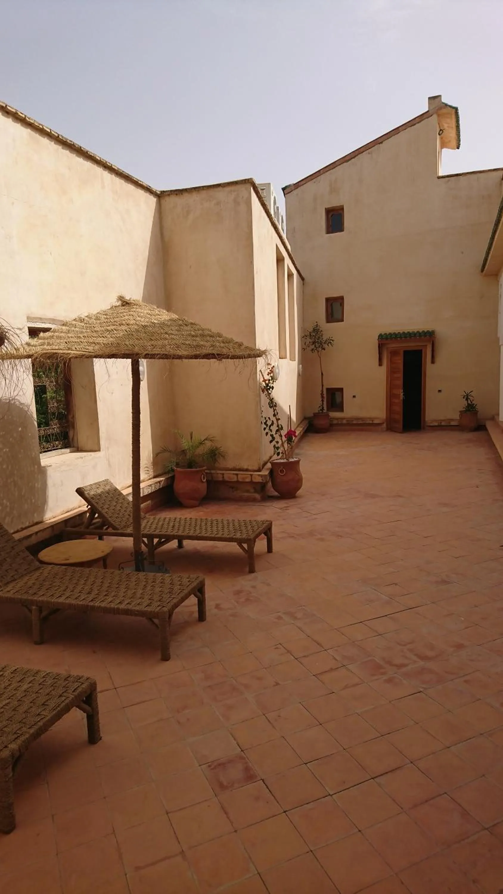 Balcony/Terrace in Riad jasmins & Spa