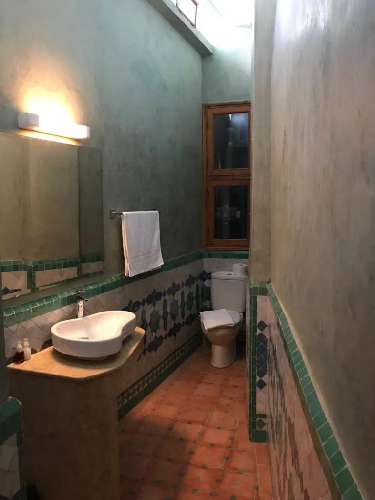 Shower in Riad jasmins & Spa