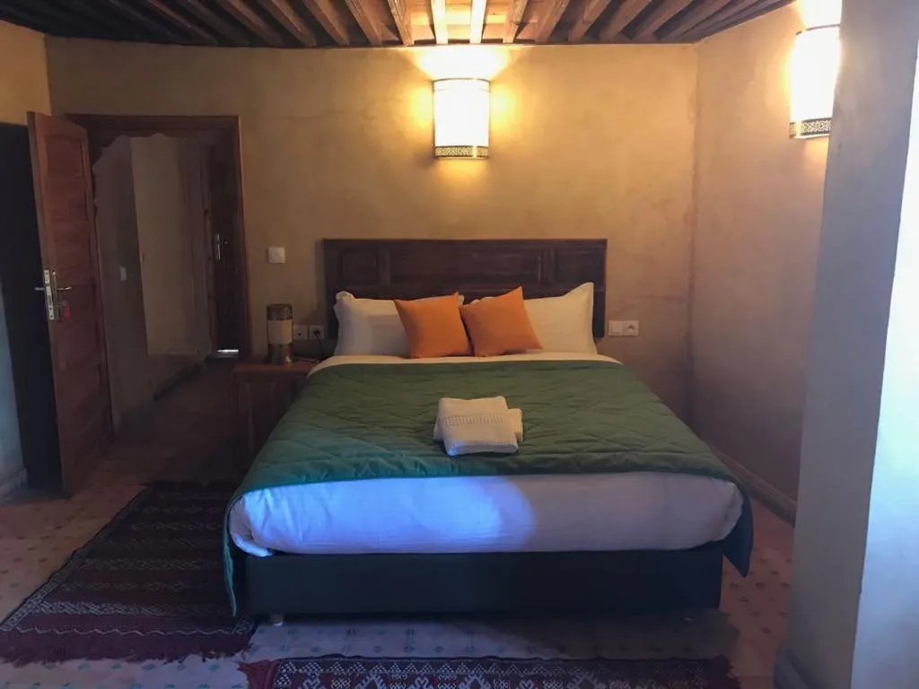 Bed in Riad jasmins & Spa