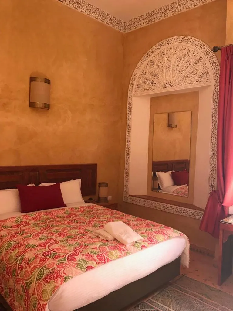 Bed in Riad jasmins & Spa