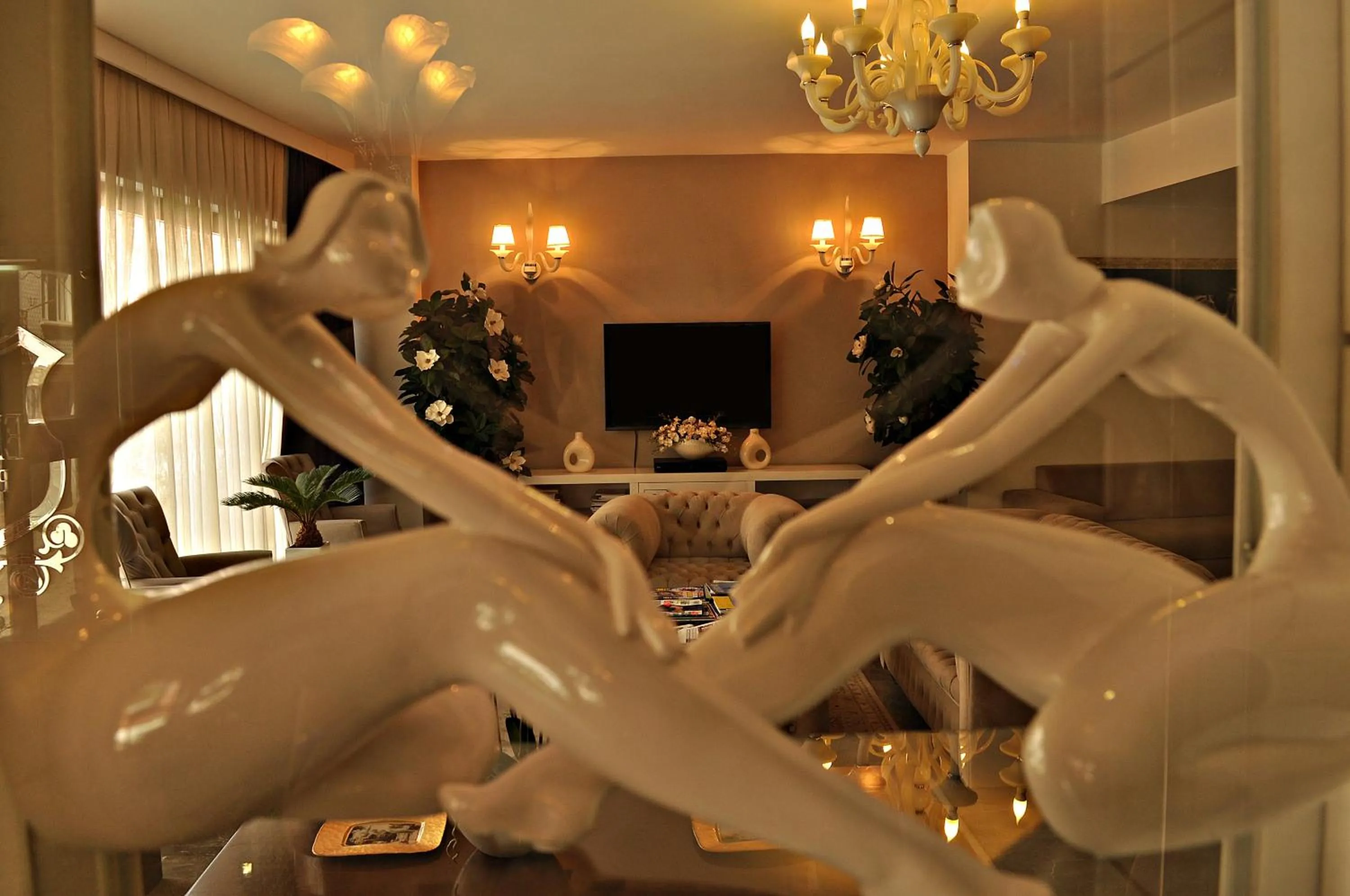 Lobby or reception in Hotel Edirne Palace