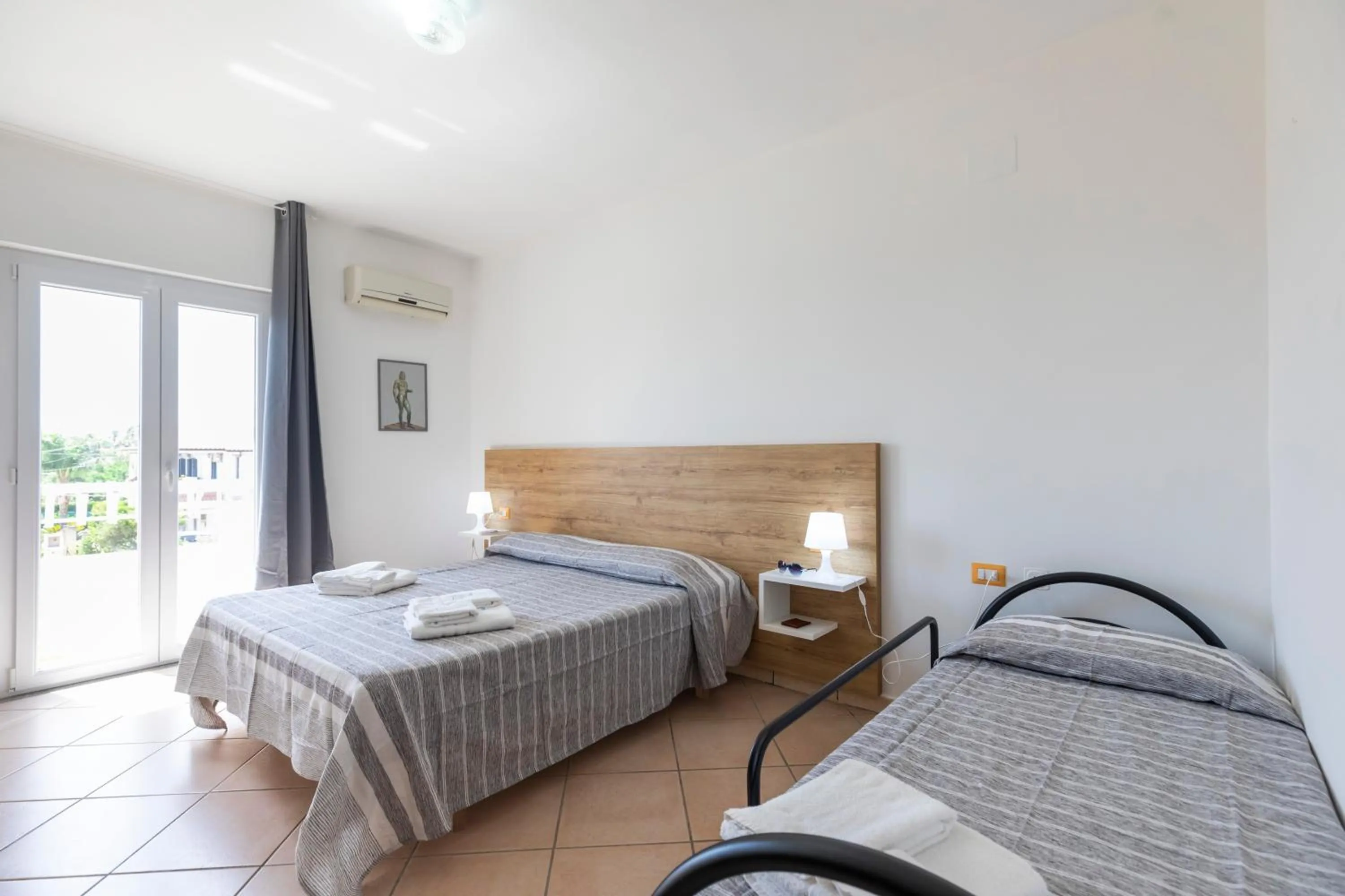 Bedroom, Bed in Hotel Calabrisella