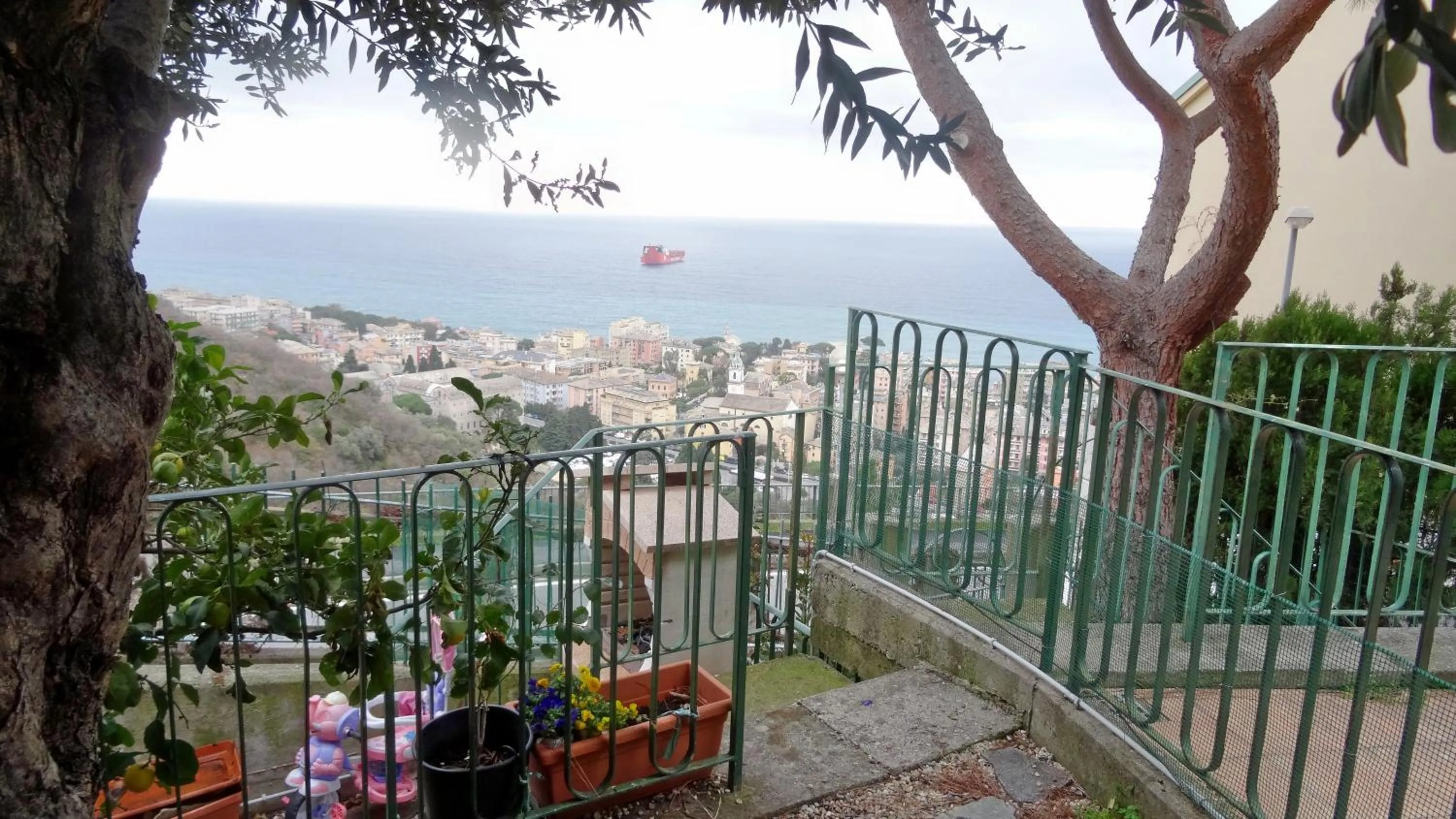 Sea view in La Casa dei Limoni