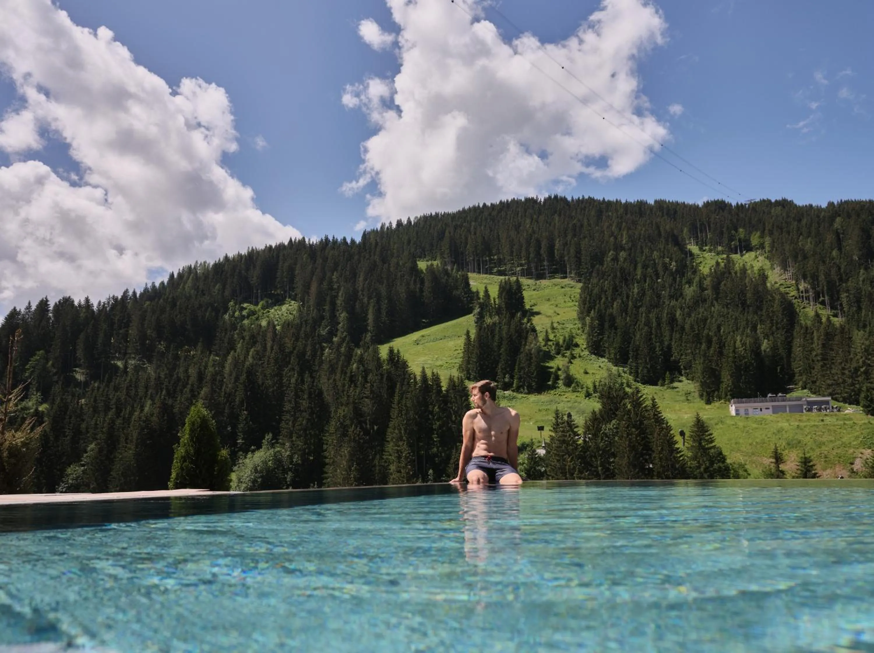 Natural landscape in Sporthotel Wagrain