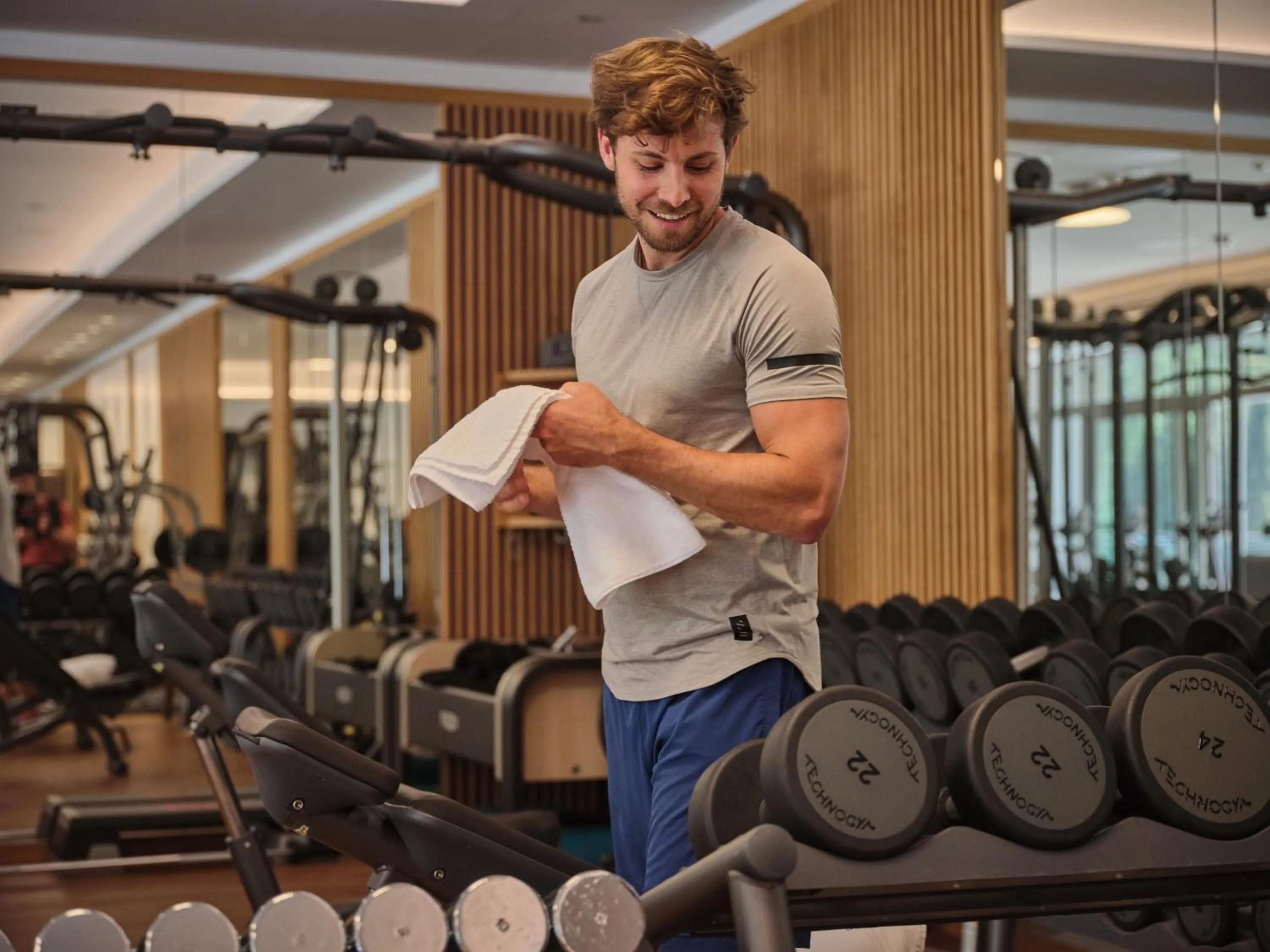 Fitness centre/facilities in Sporthotel Wagrain