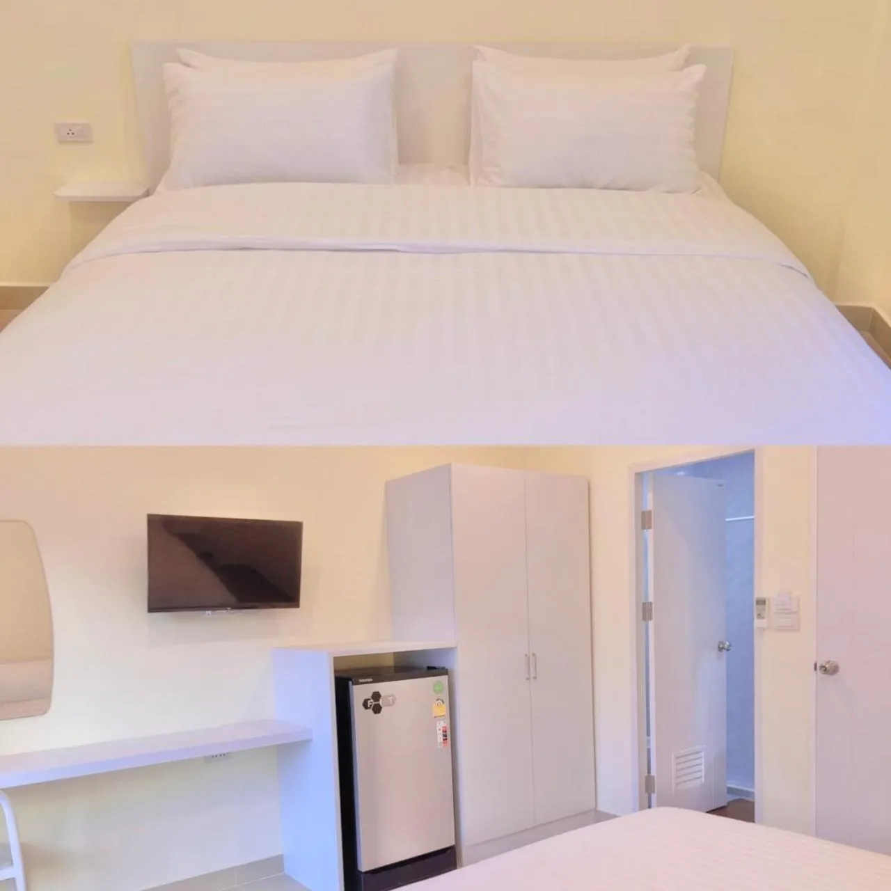 Bed in Thai Orchid Guest House