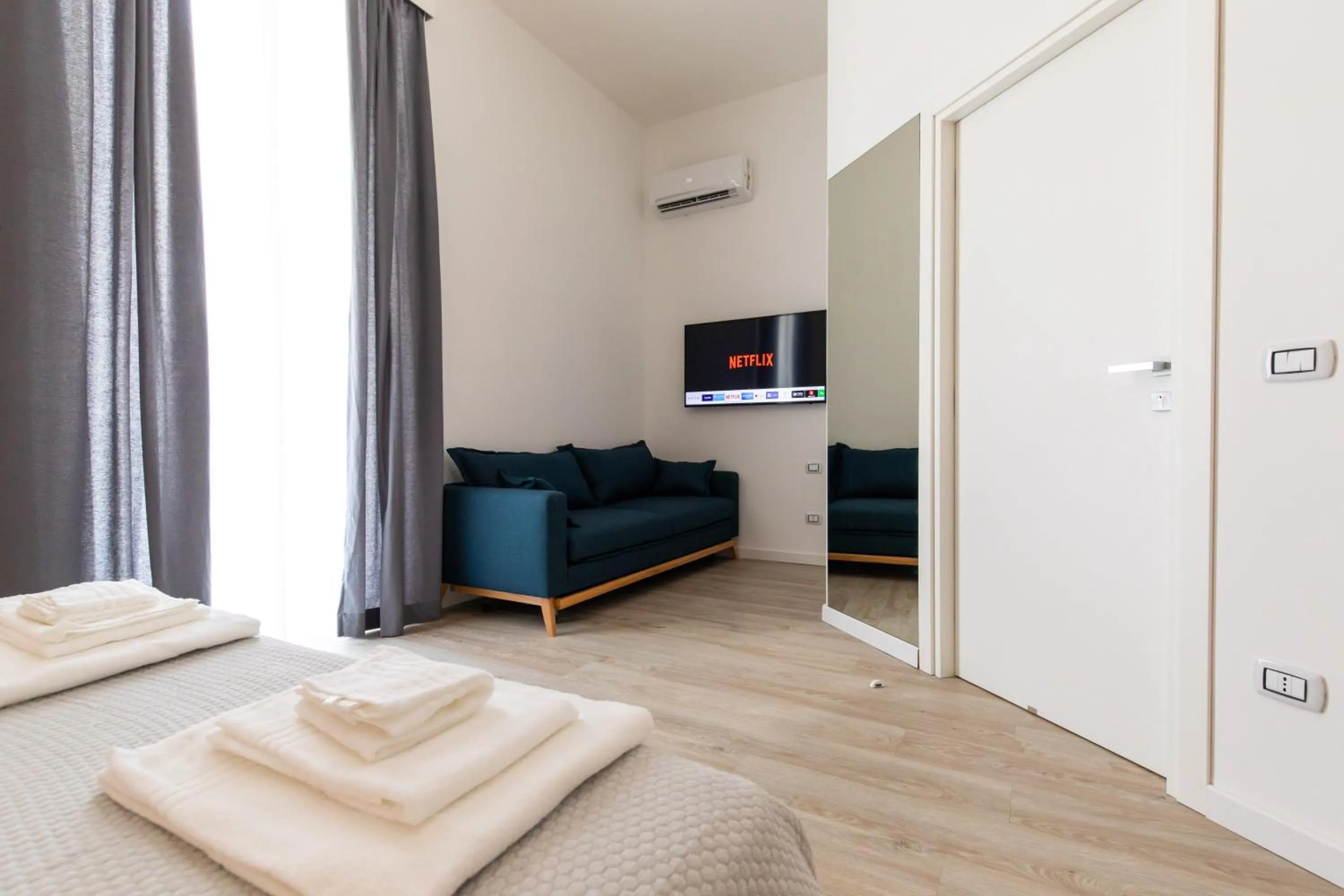 TV and multimedia, Bed in Palazzo Della Porta