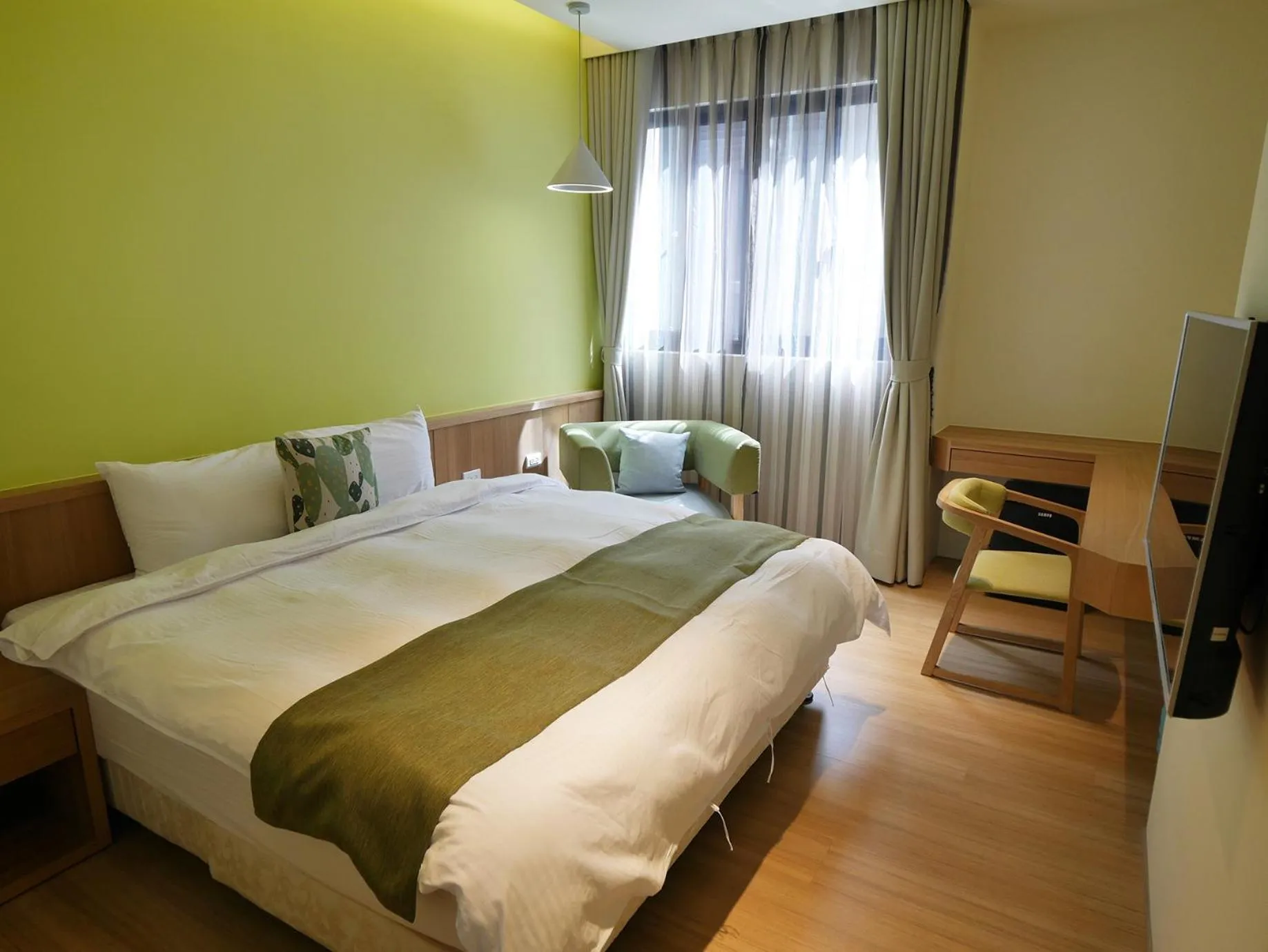 Bed in See Moon Homestay