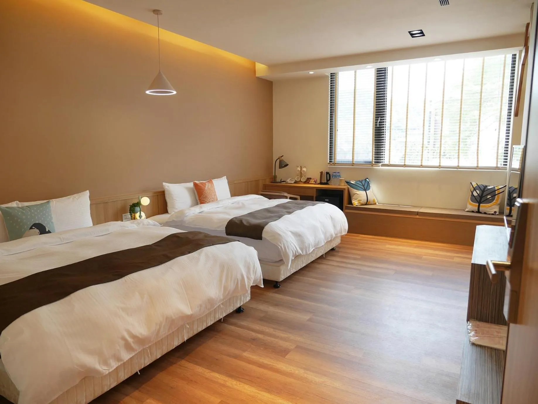 Bed in See Moon Homestay