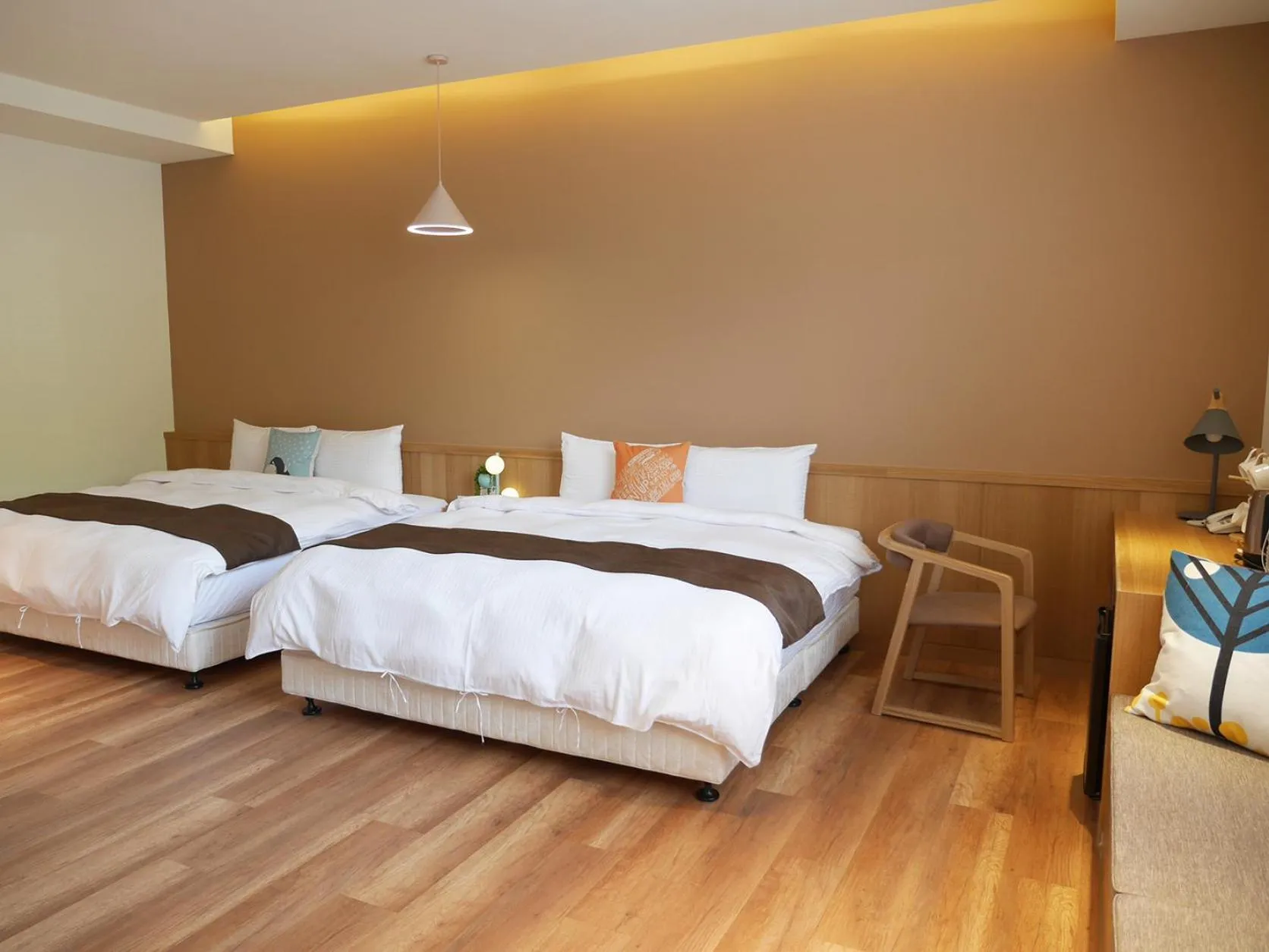 Bed in See Moon Homestay