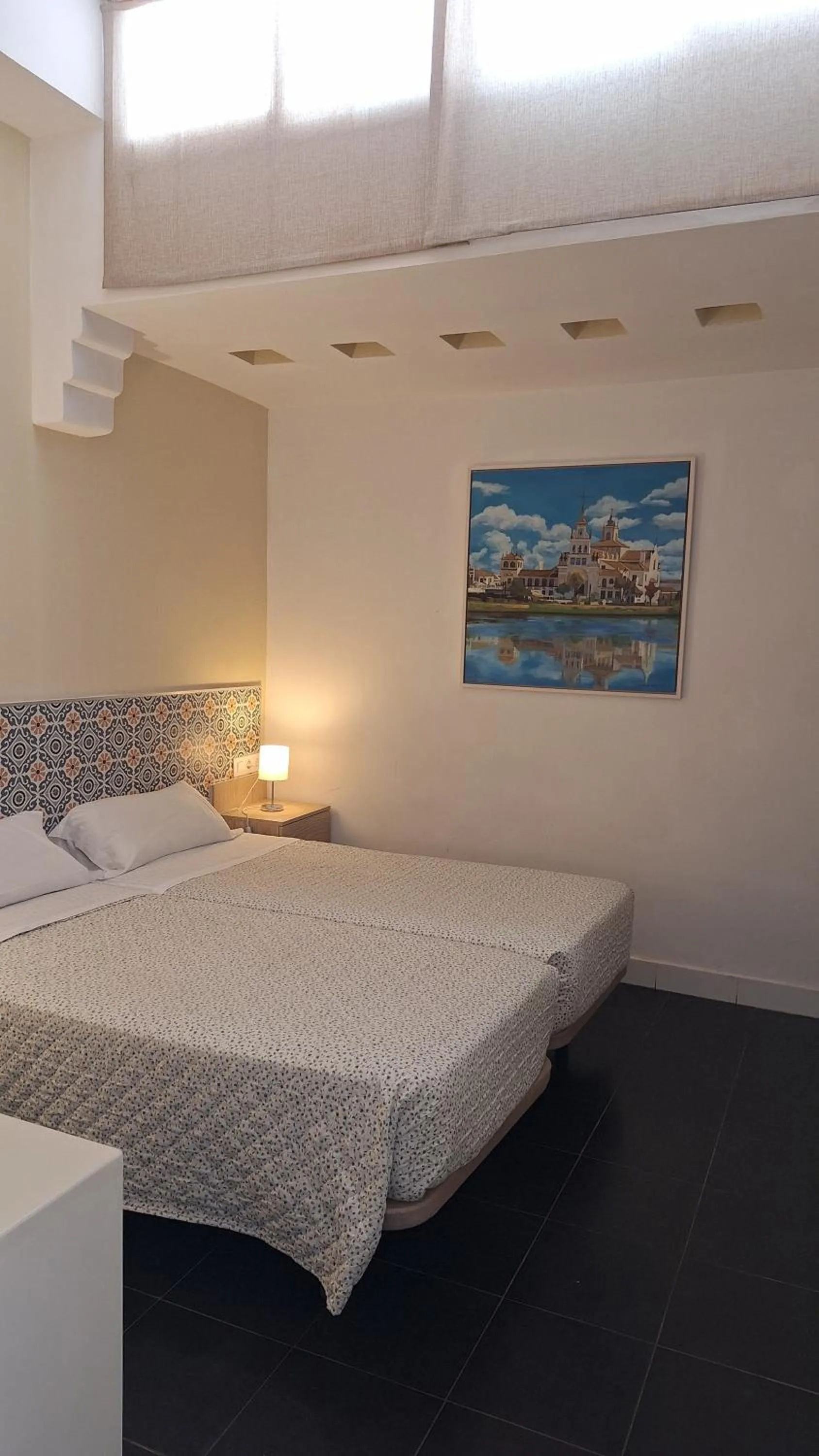 Bed in Hostal San Vicente II