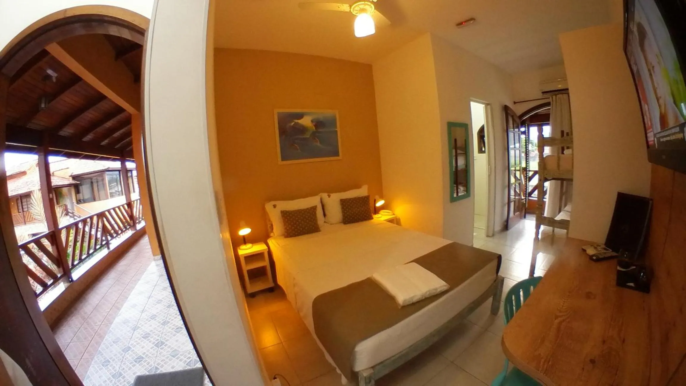 Bedroom, Bed in Hotel Pousada Paradise