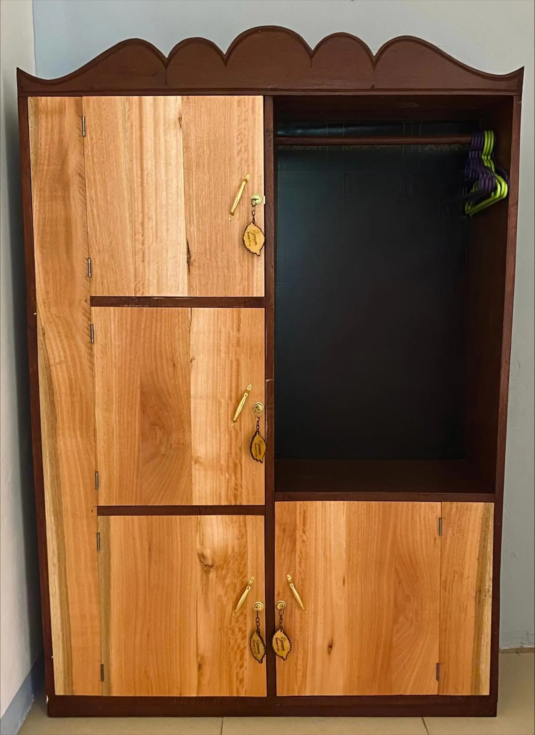 locker in Green's Hostel Nungwi