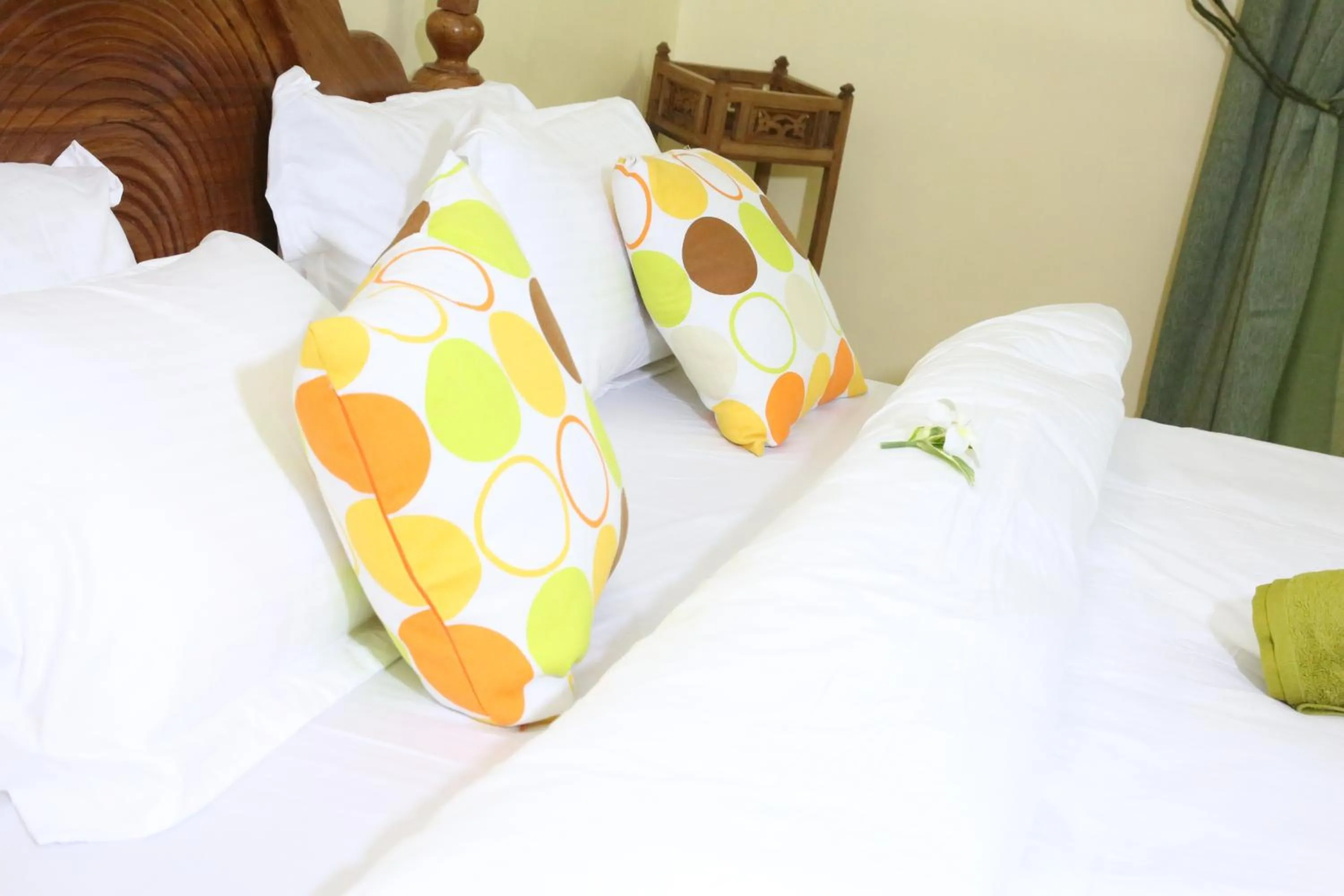 Bed in Green's Hostel Nungwi