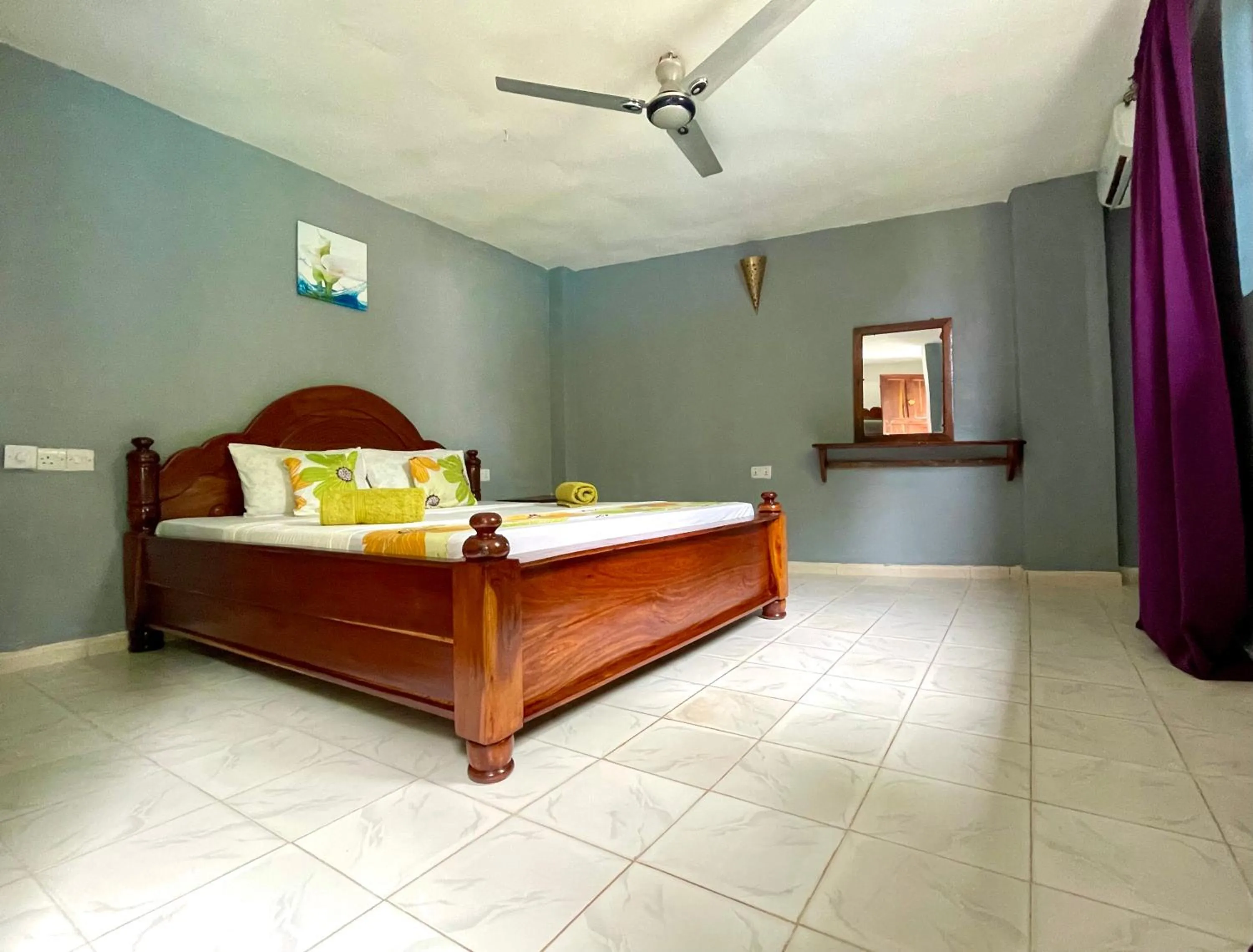 Bed in Green's Hostel Nungwi