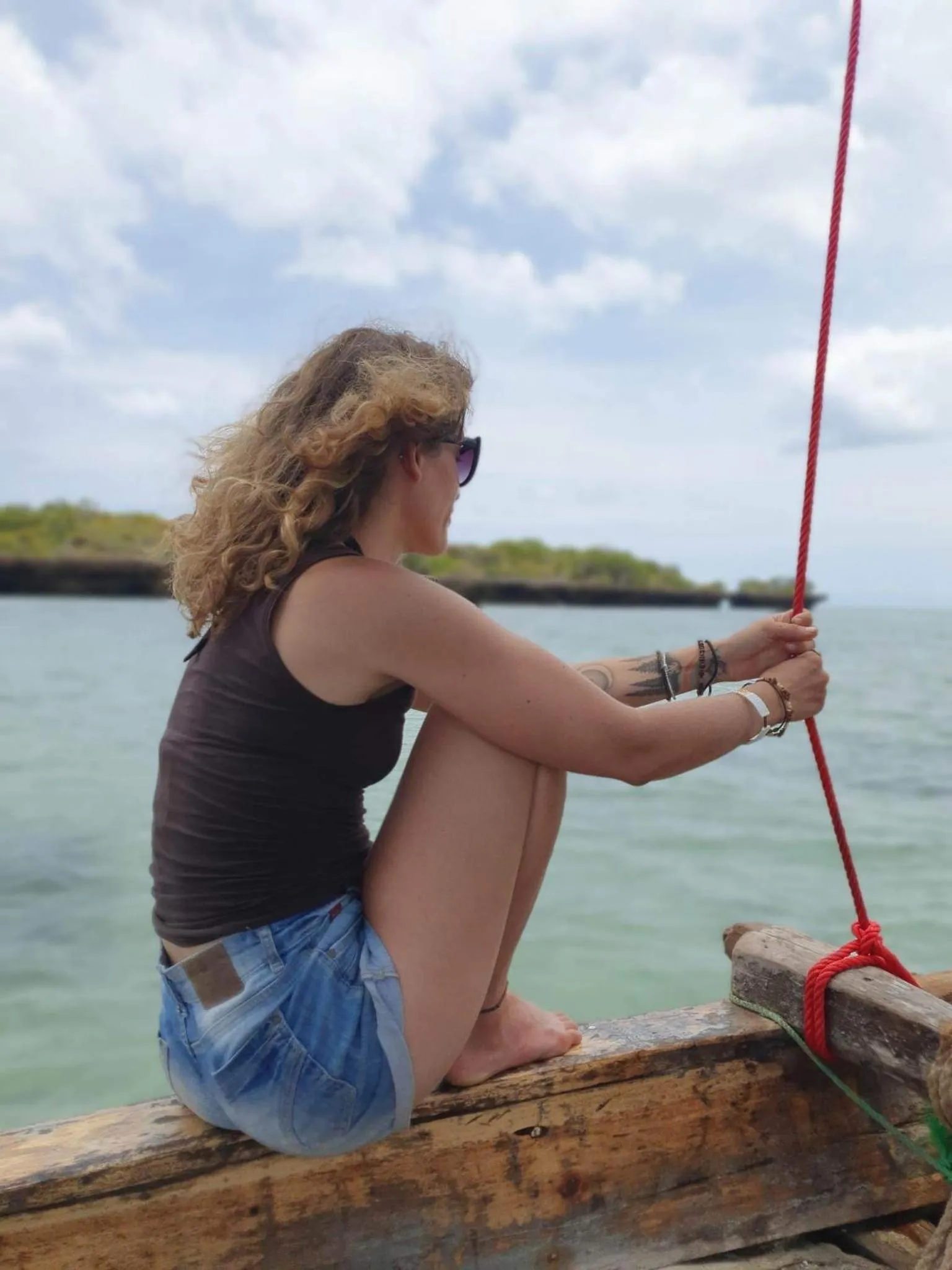 People in Green's Hostel Nungwi
