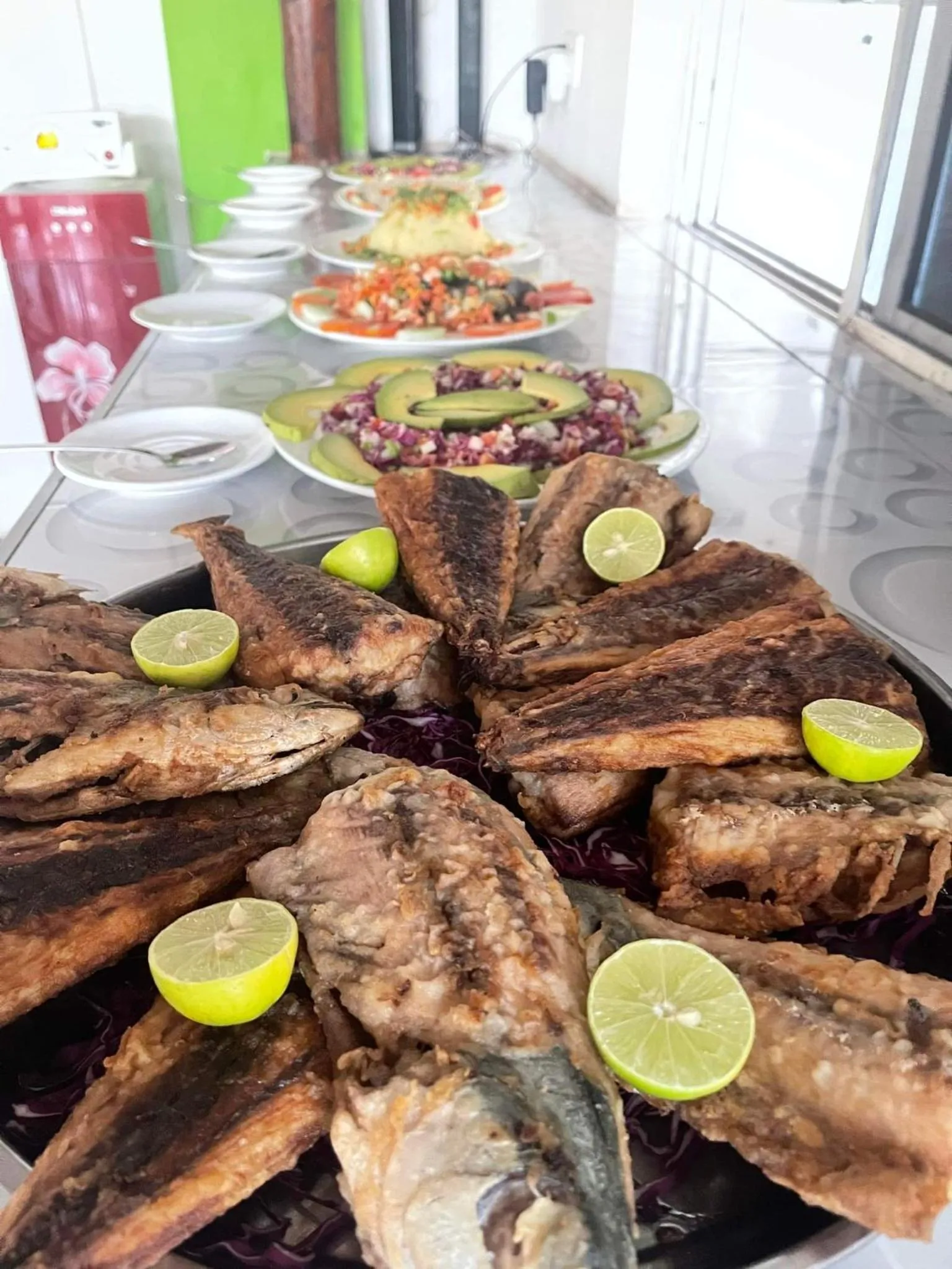 Food and drinks in Green's Hostel Nungwi