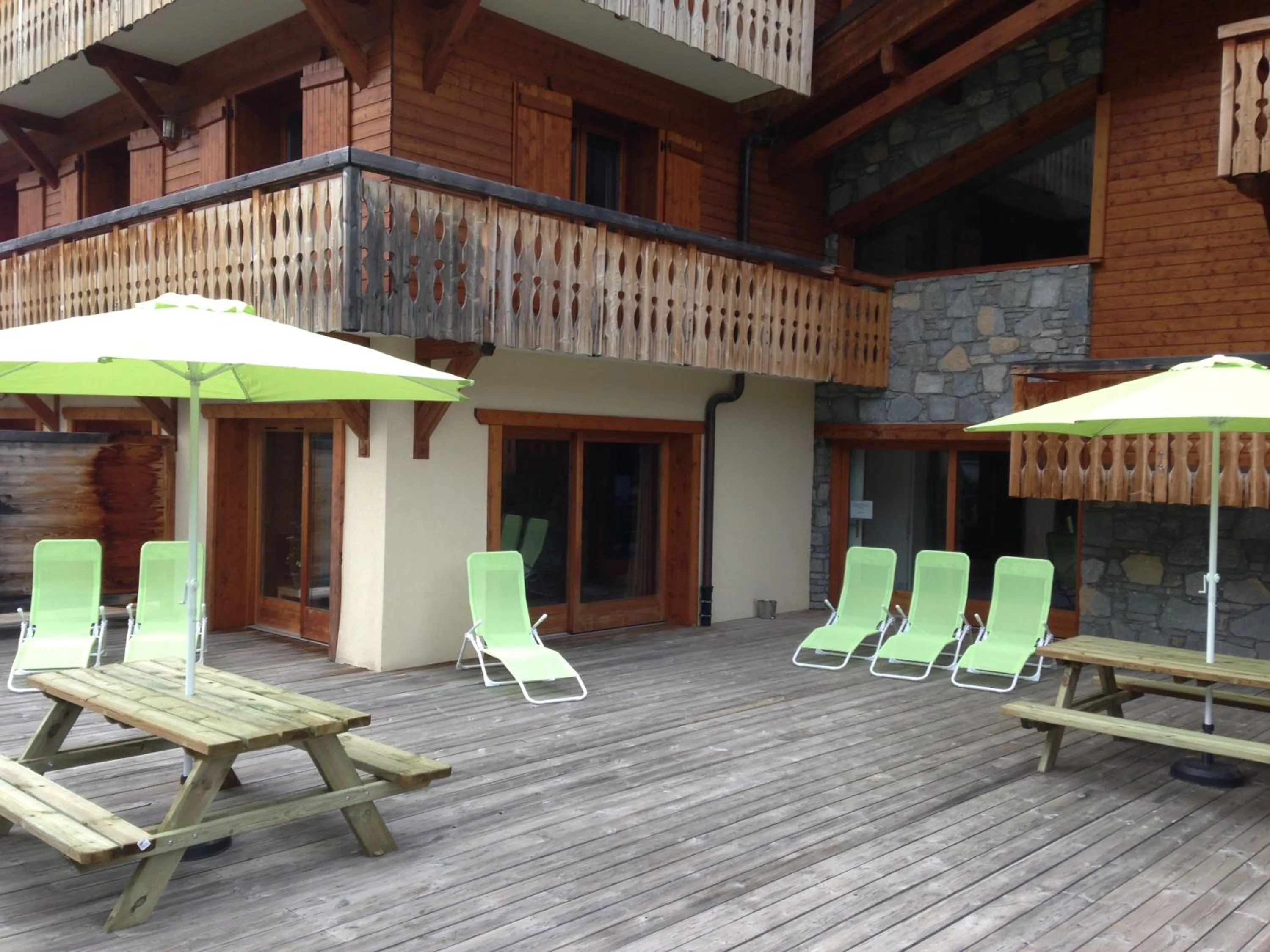 Patio in Aiglon Morzine