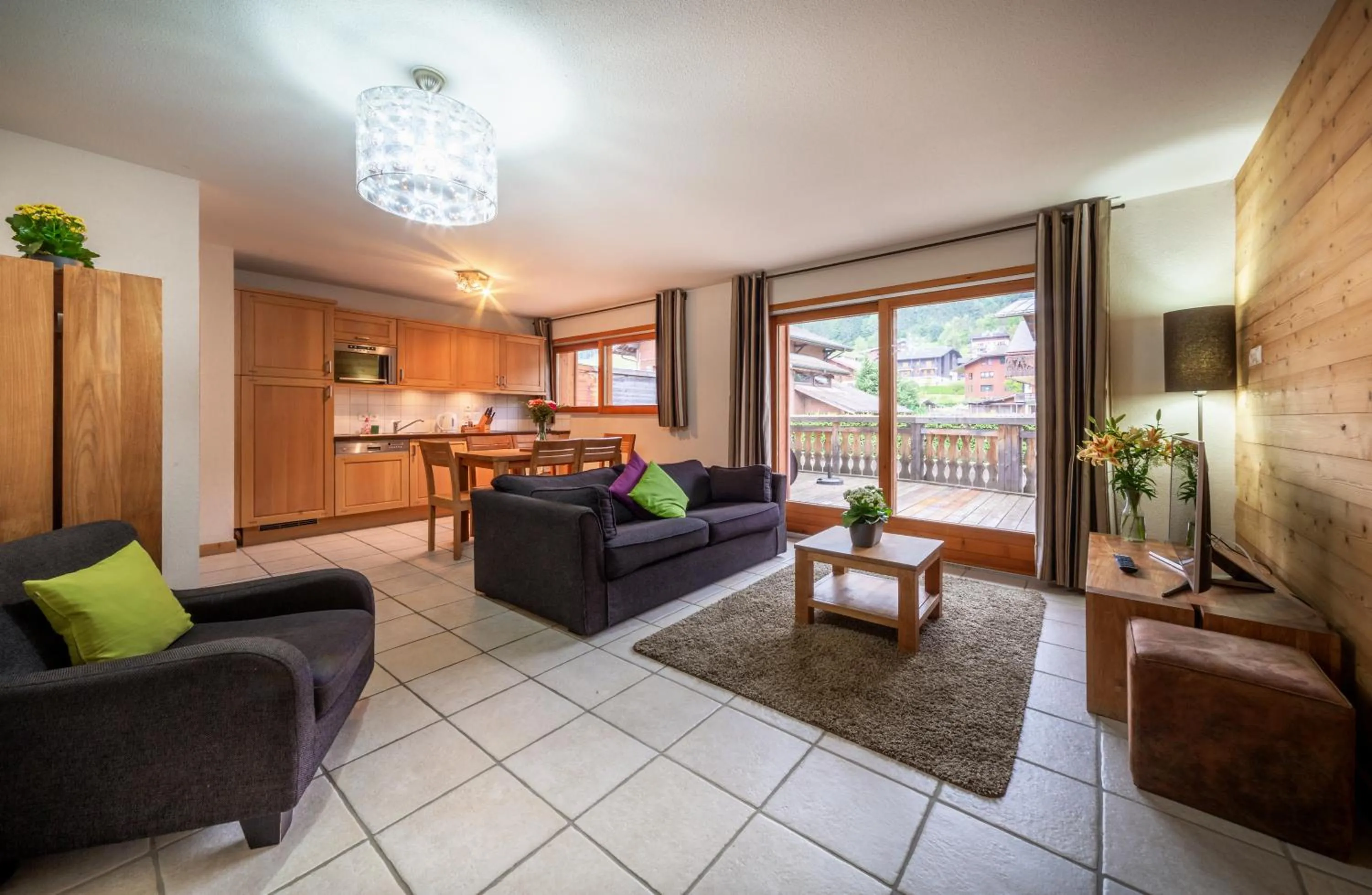 Living room in Aiglon Morzine