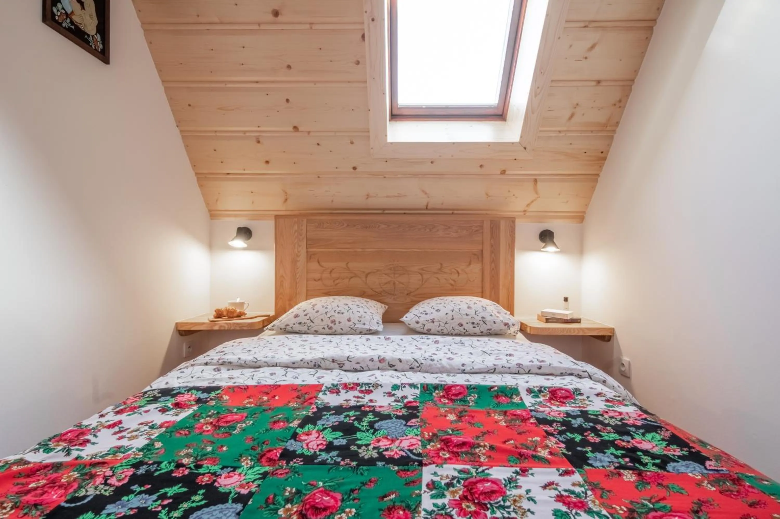 Bedroom, Bed in Czerwona Izba