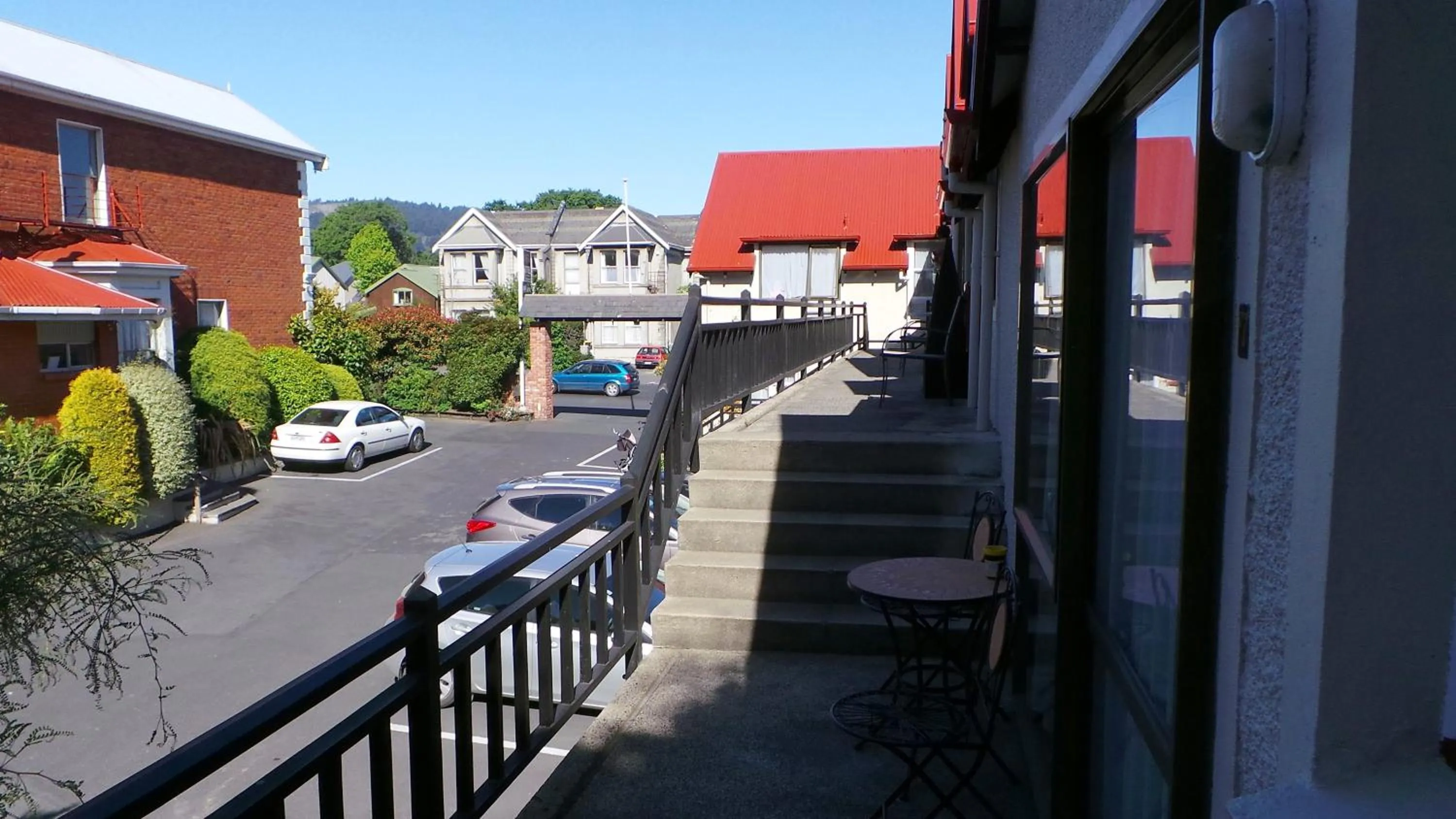 Patio in Owens Motel