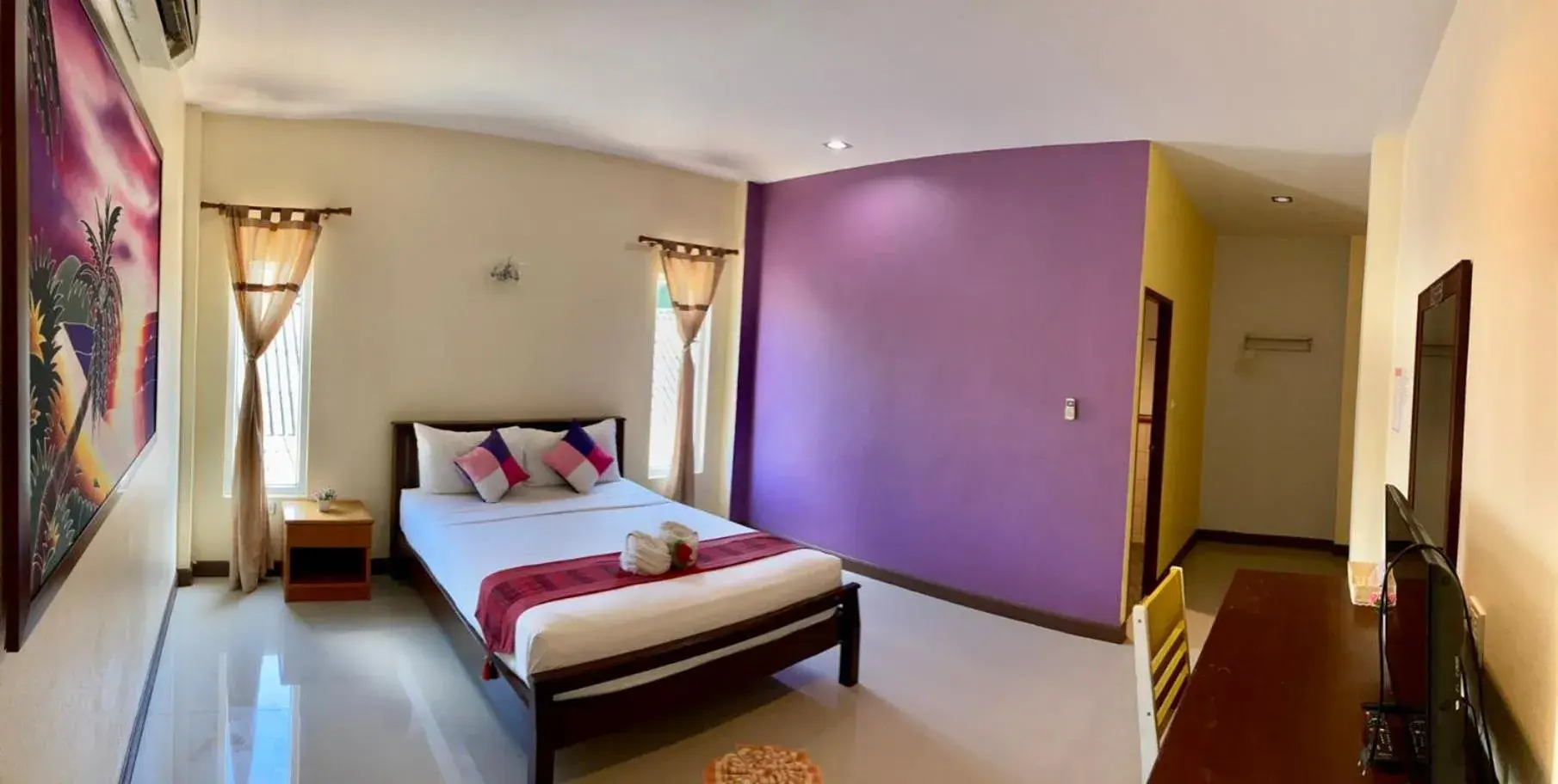 Superior Double Room in Lanta Just Come Hotel Superior Double Room in Lanta Just Come Hotel