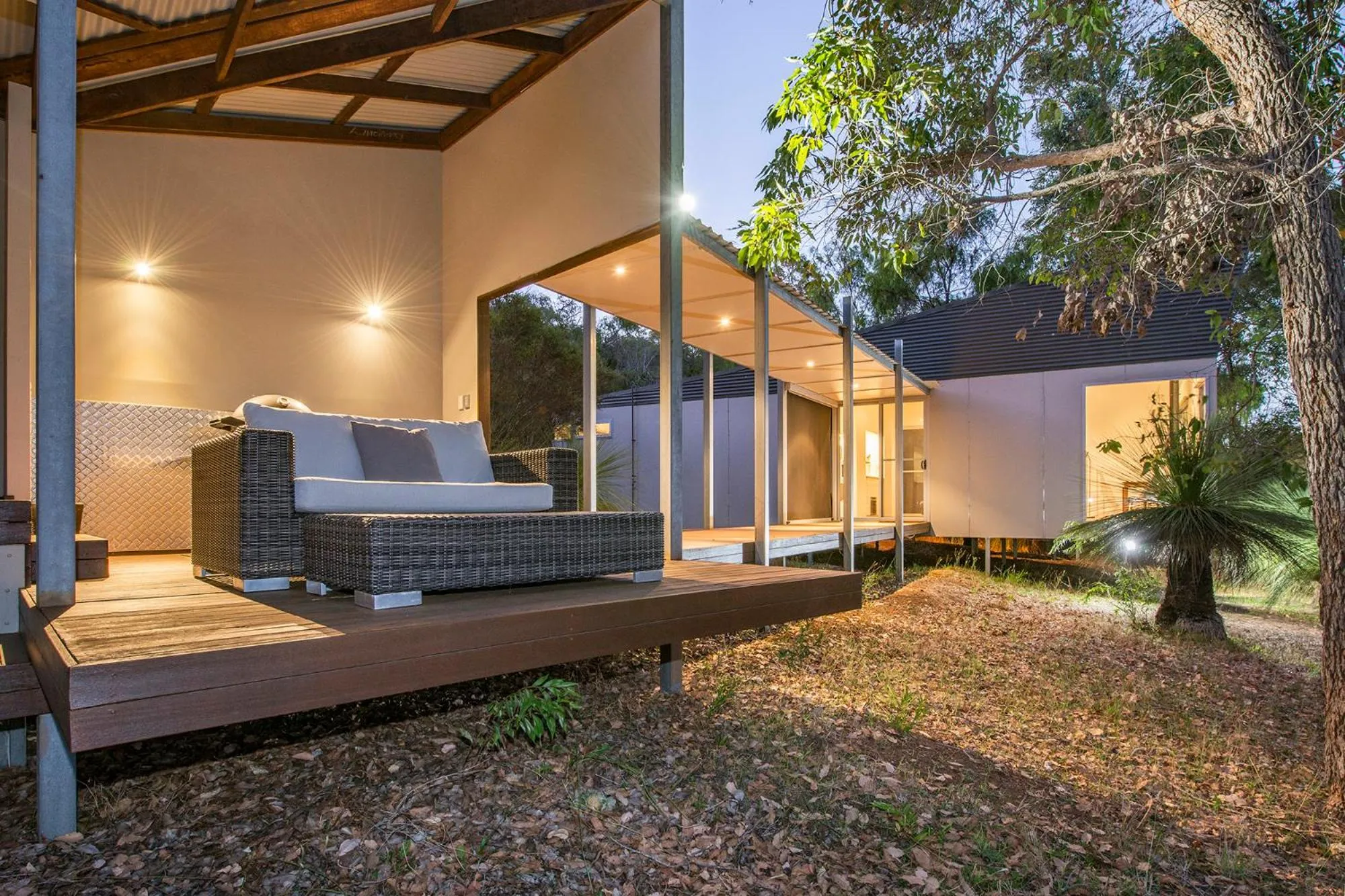 Patio in Hidden Valley Forest Retreat