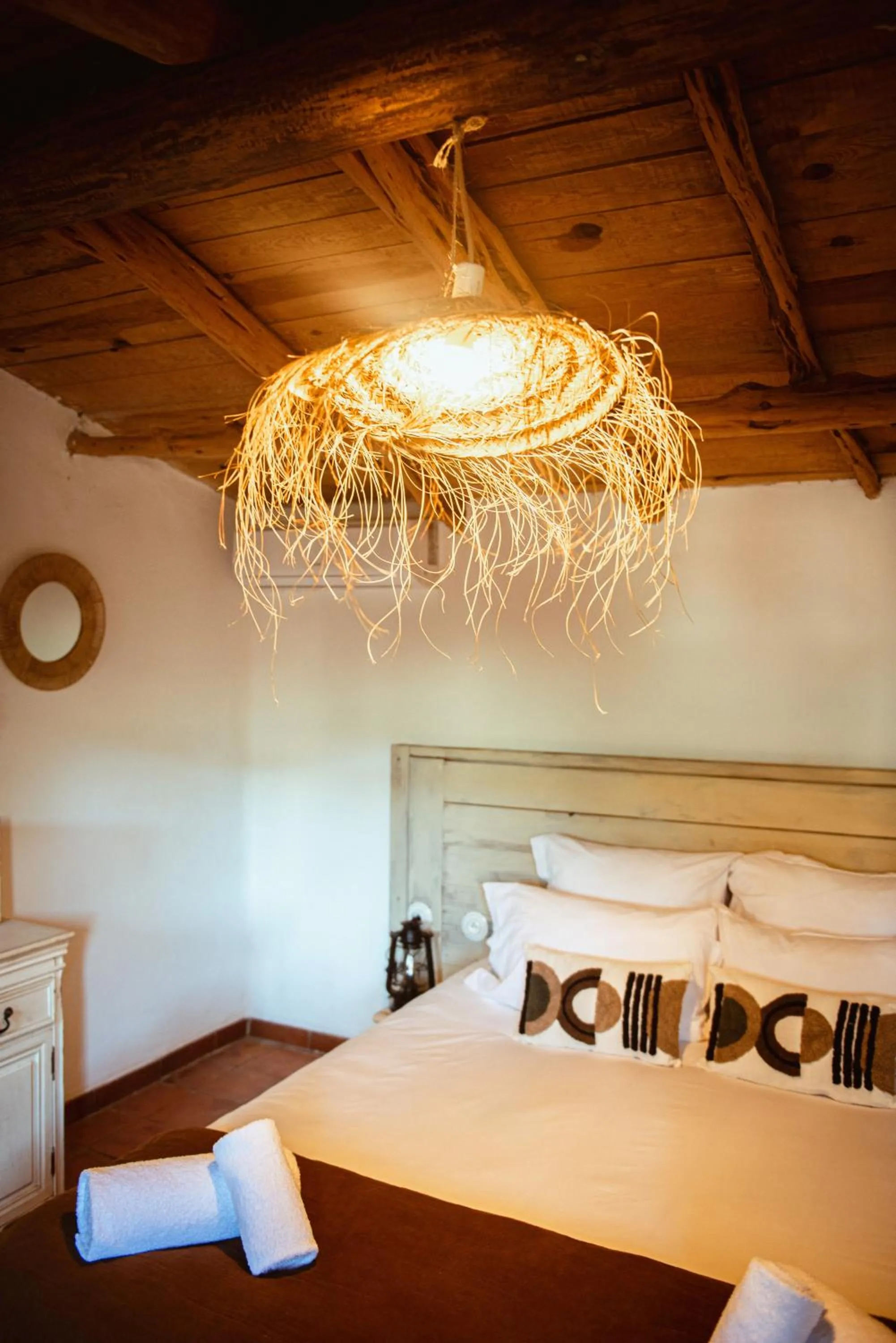 Bed in Ranch Campo Palombaggia