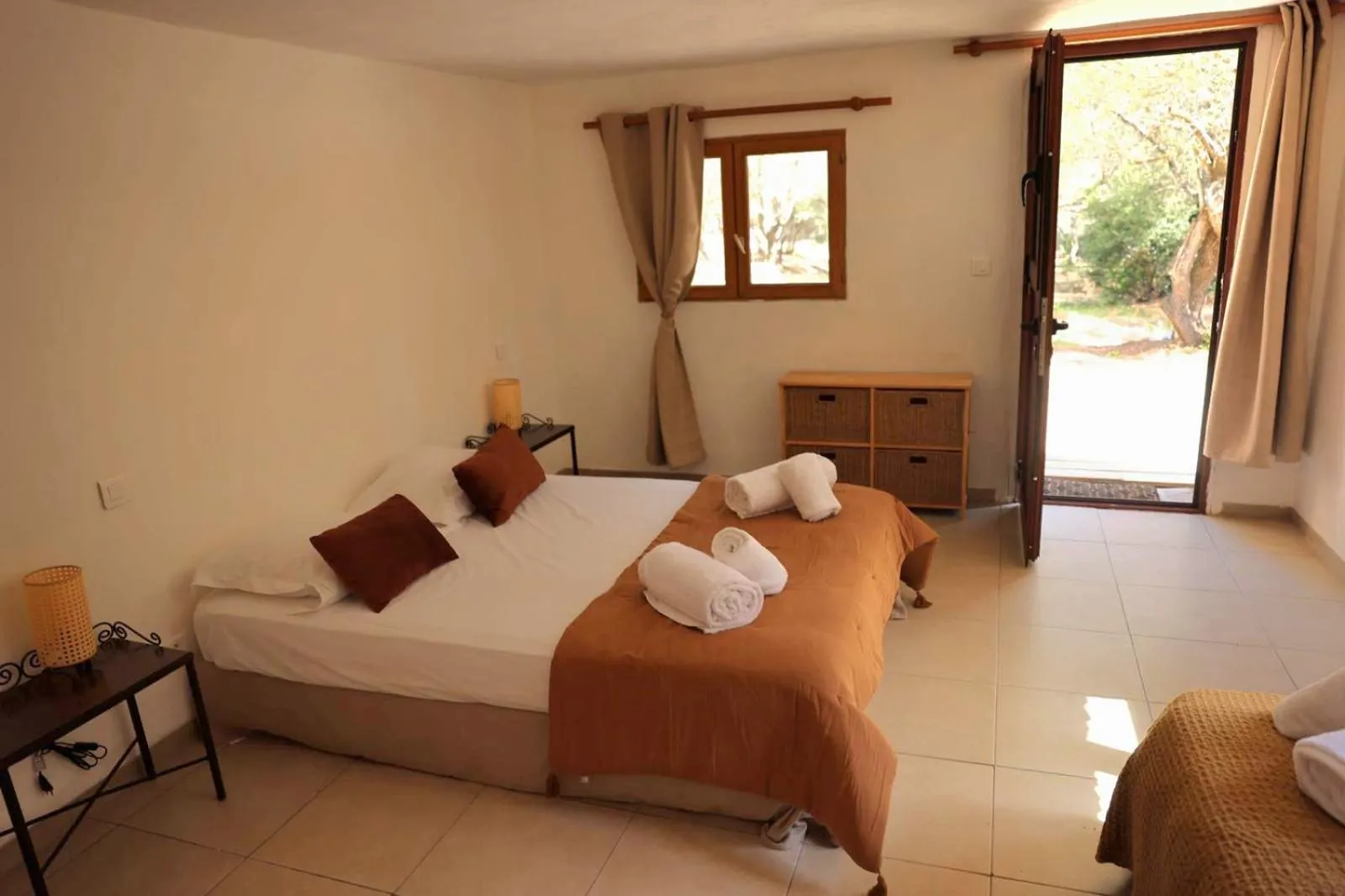 Bed in Ranch Campo Palombaggia