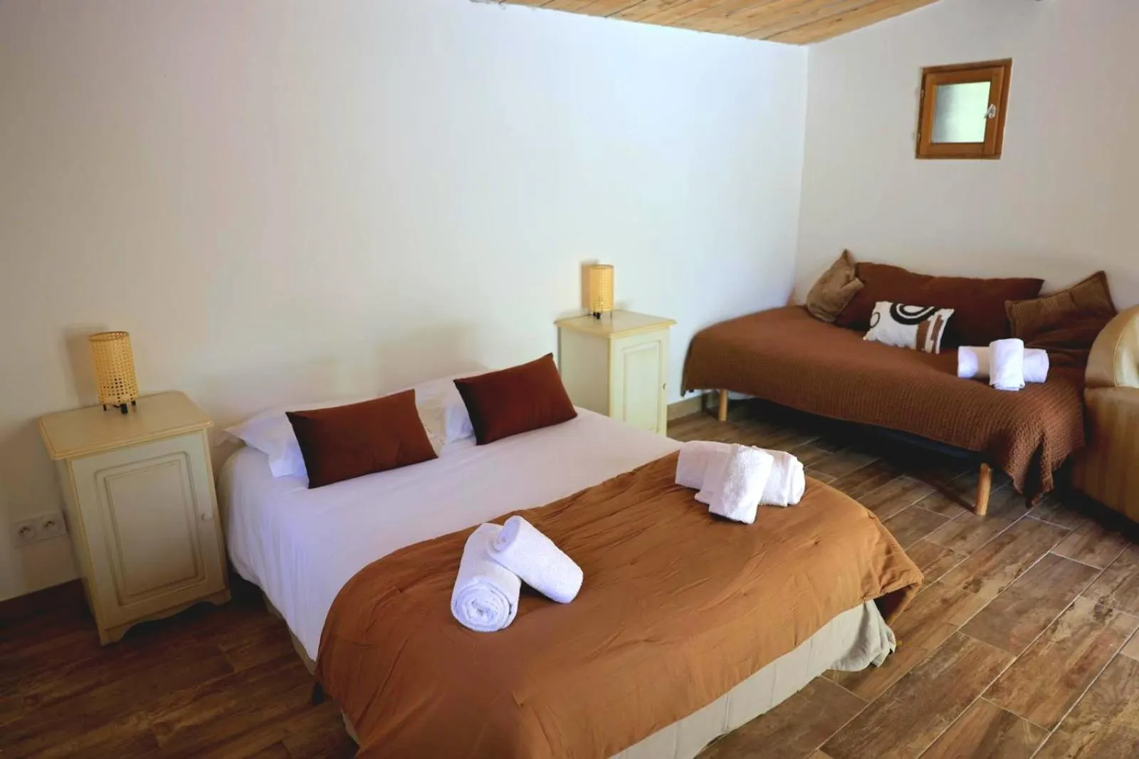 Bed in Ranch Campo Palombaggia