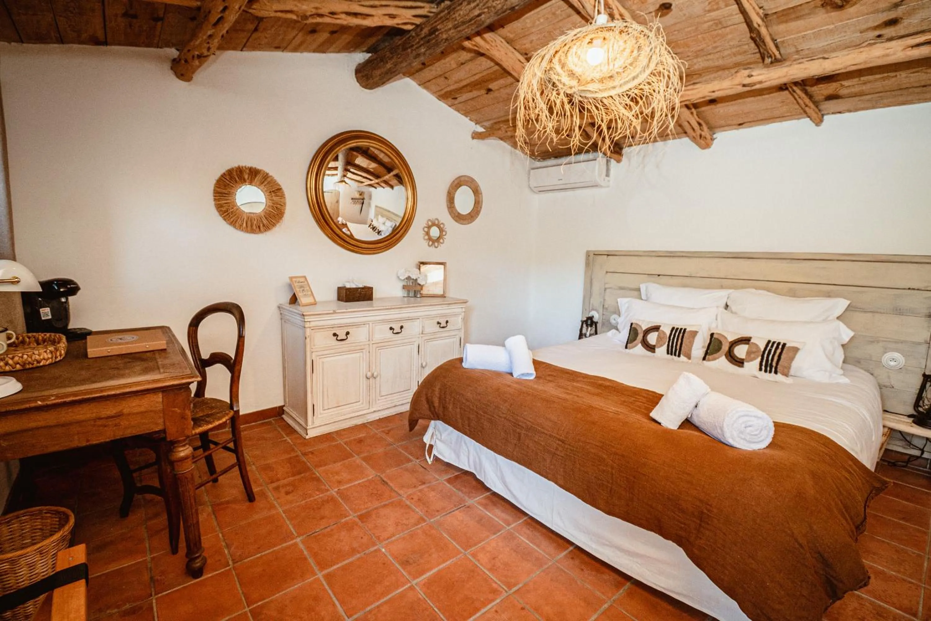 Bed in Ranch Campo Palombaggia