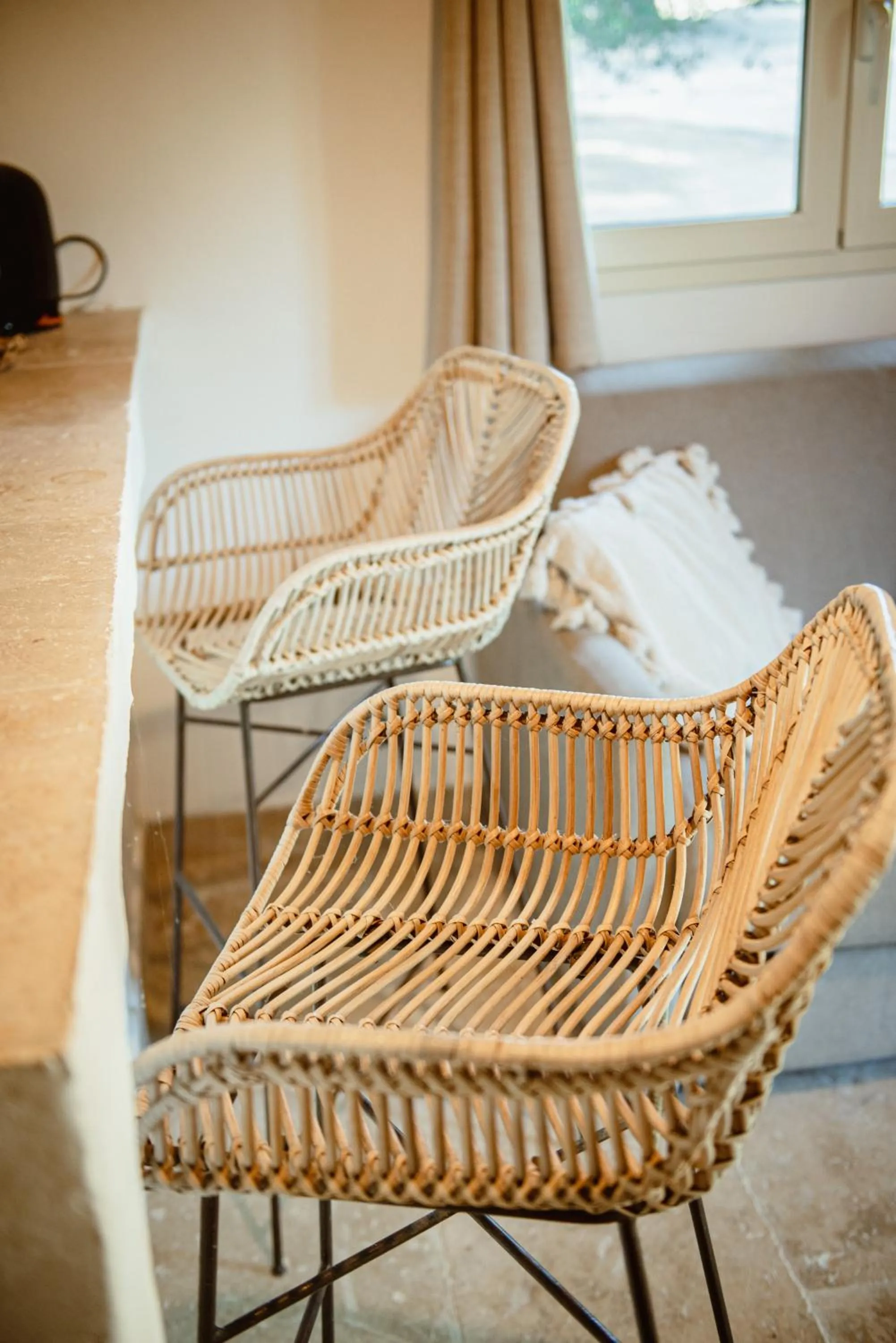 Decorative detail in Ranch Campo Palombaggia