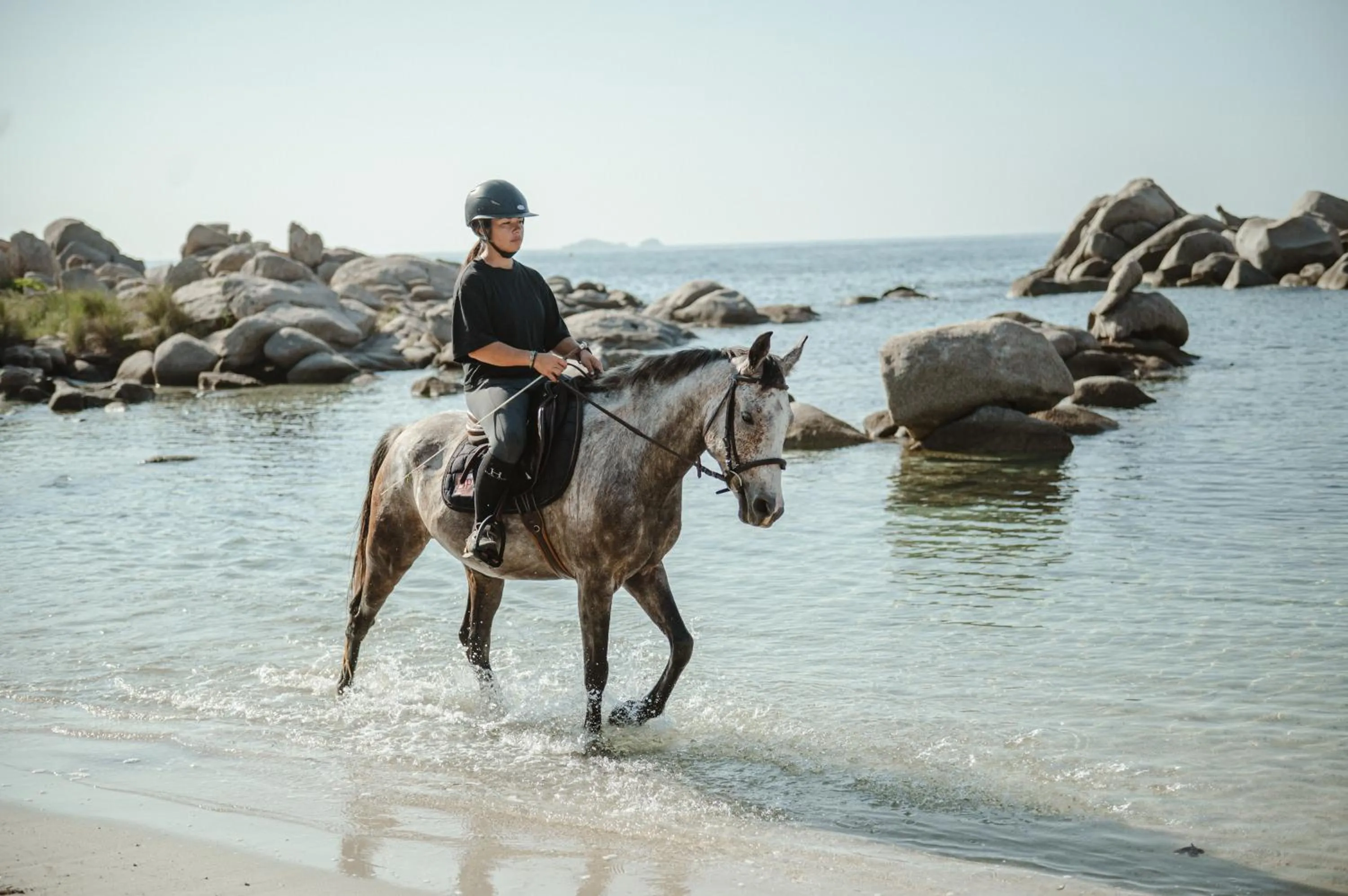 Horse-riding in Ranch Campo Palombaggia