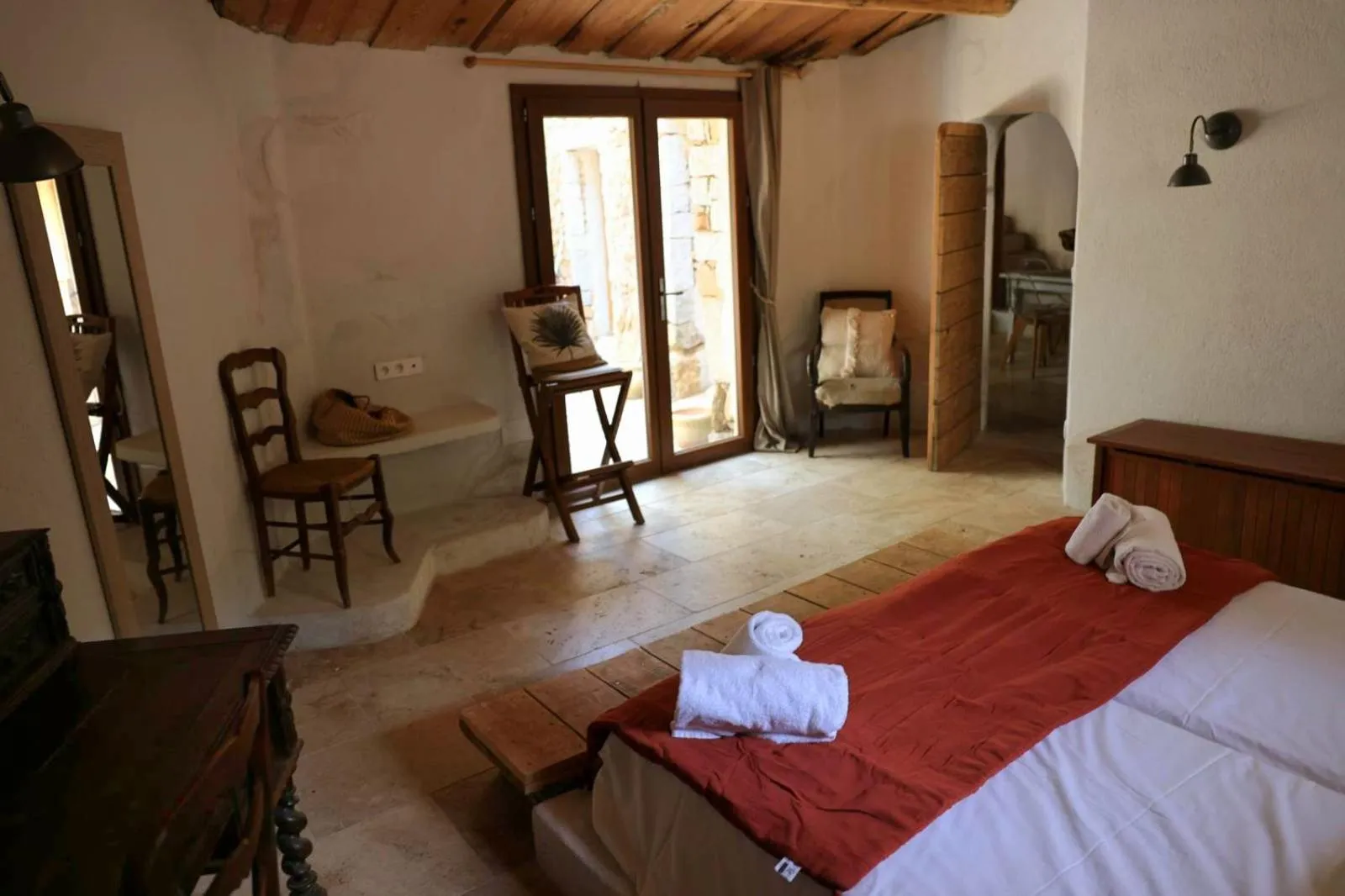 Bed in Ranch Campo Palombaggia