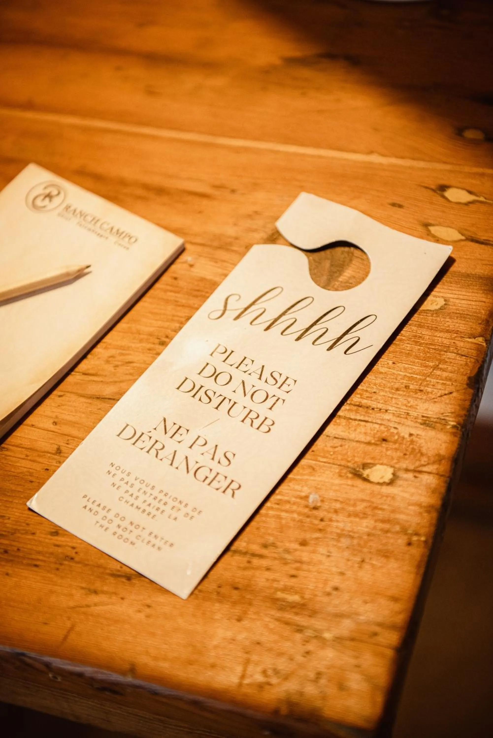 Decorative detail in Ranch Campo Palombaggia