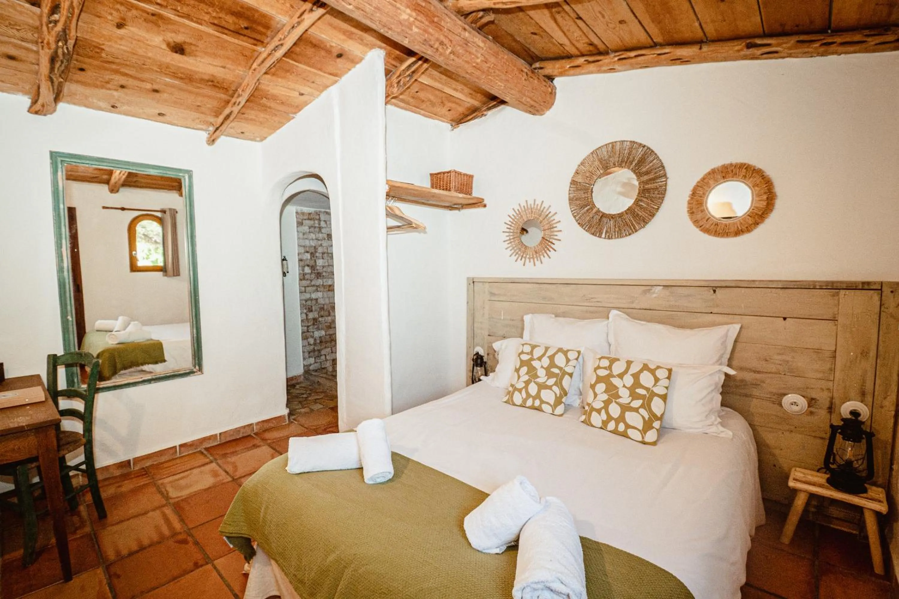 Bed in Ranch Campo Palombaggia