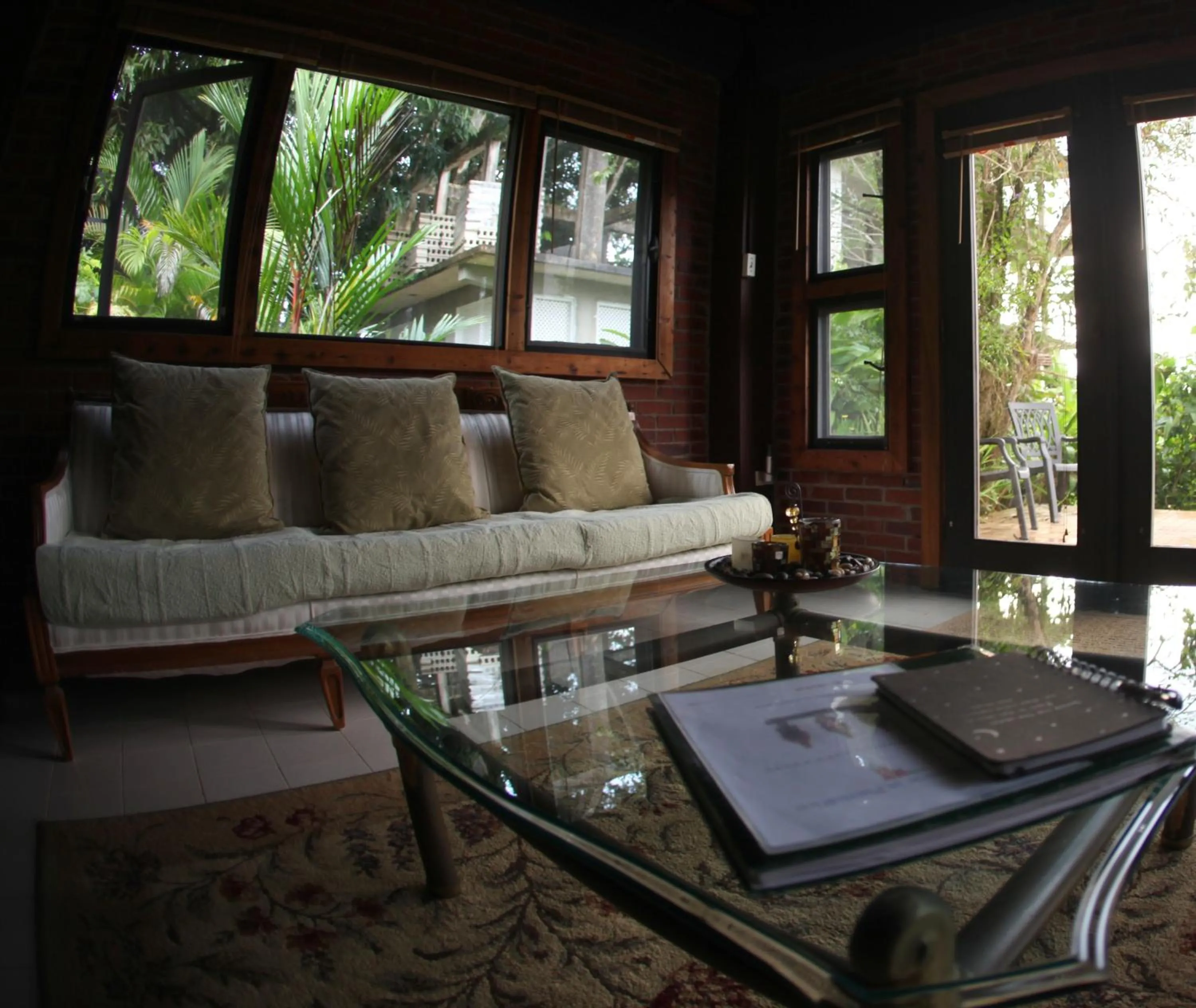 Living room in El Yunque Rainforest Inn