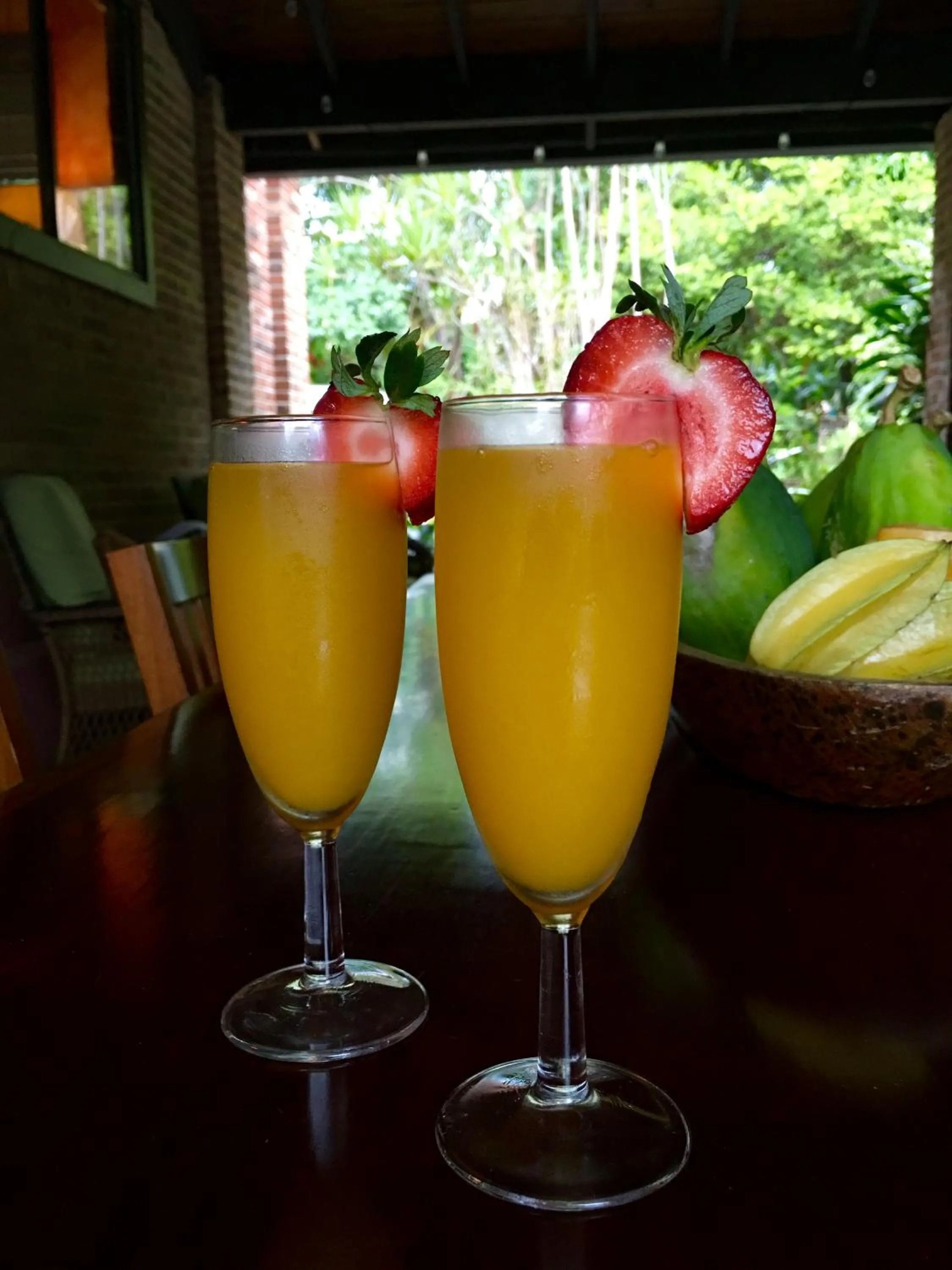 Breakfast in El Yunque Rainforest Inn