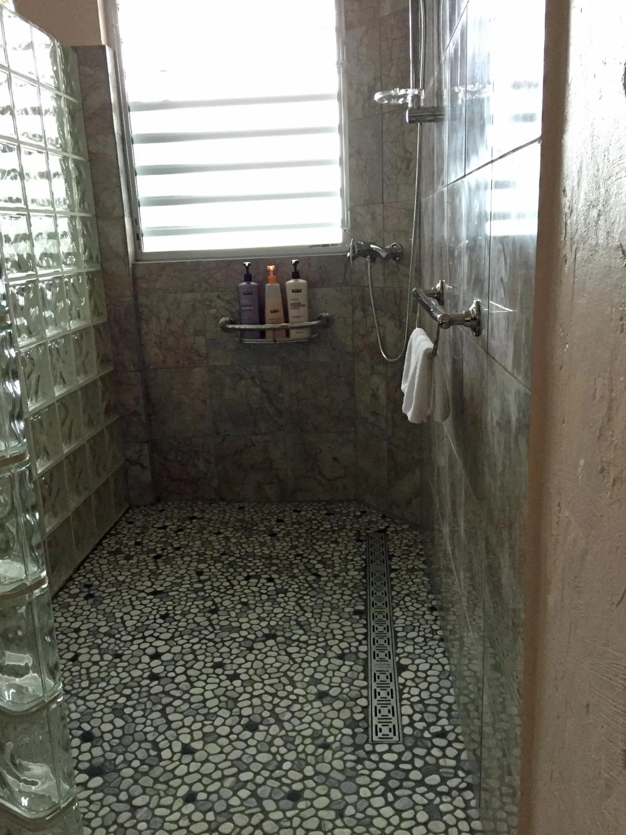 Shower in El Yunque Rainforest Inn