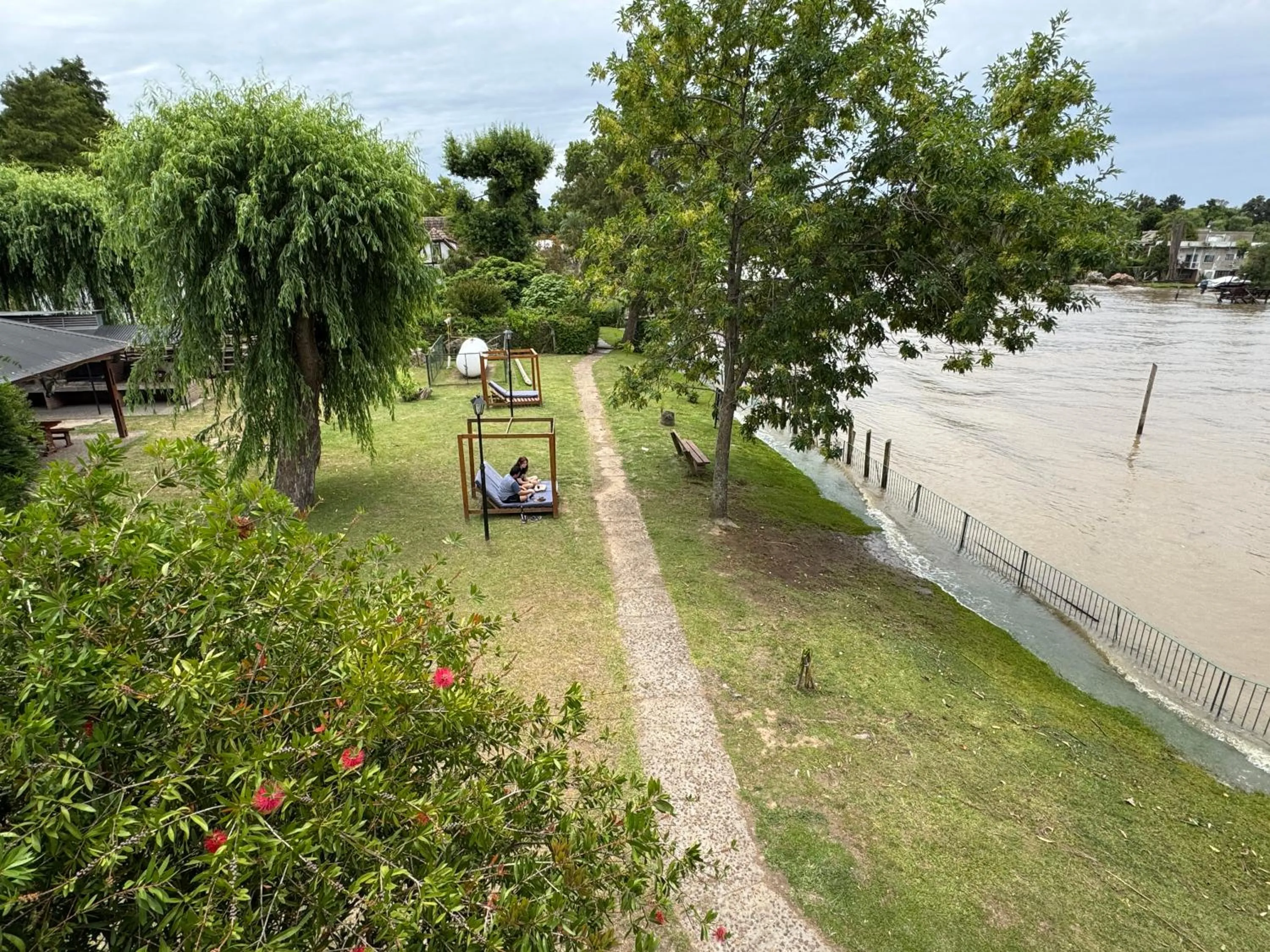 Natural landscape in Aires Del Delta