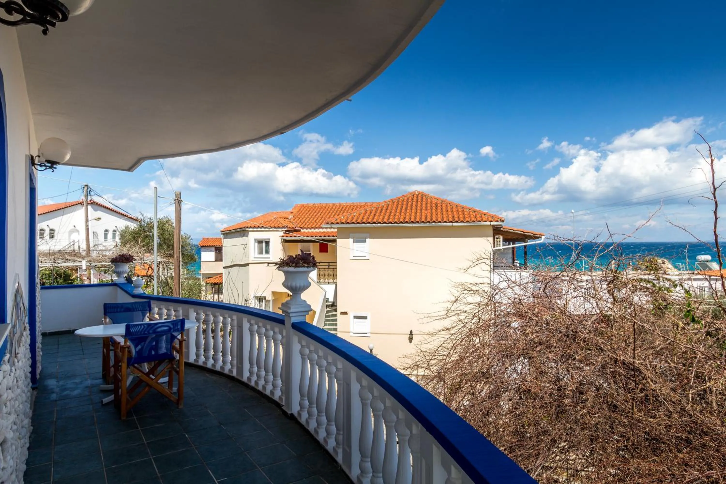 Balcony/Terrace in Velendzas Holidays