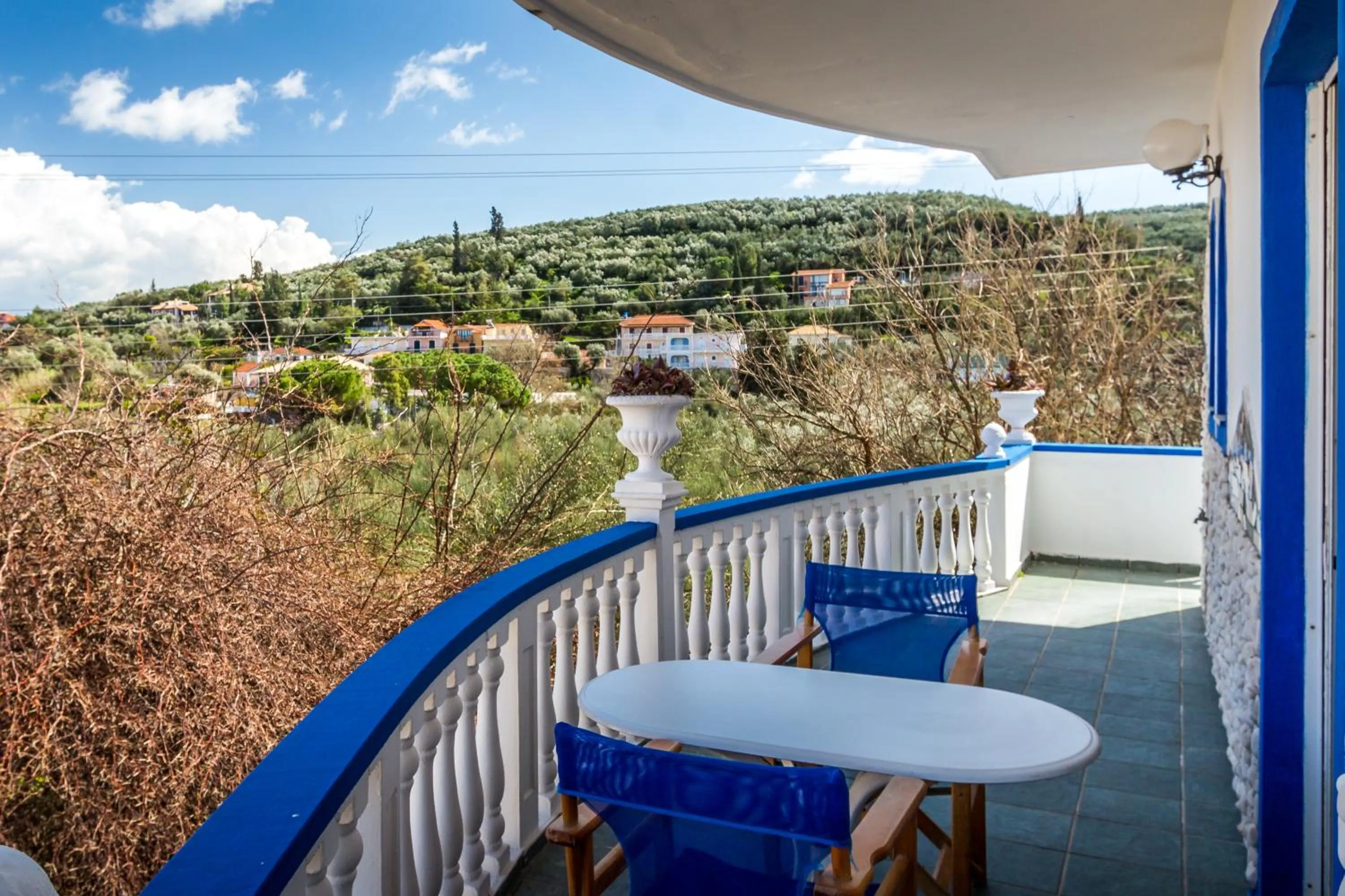 Balcony/Terrace in Velendzas Holidays