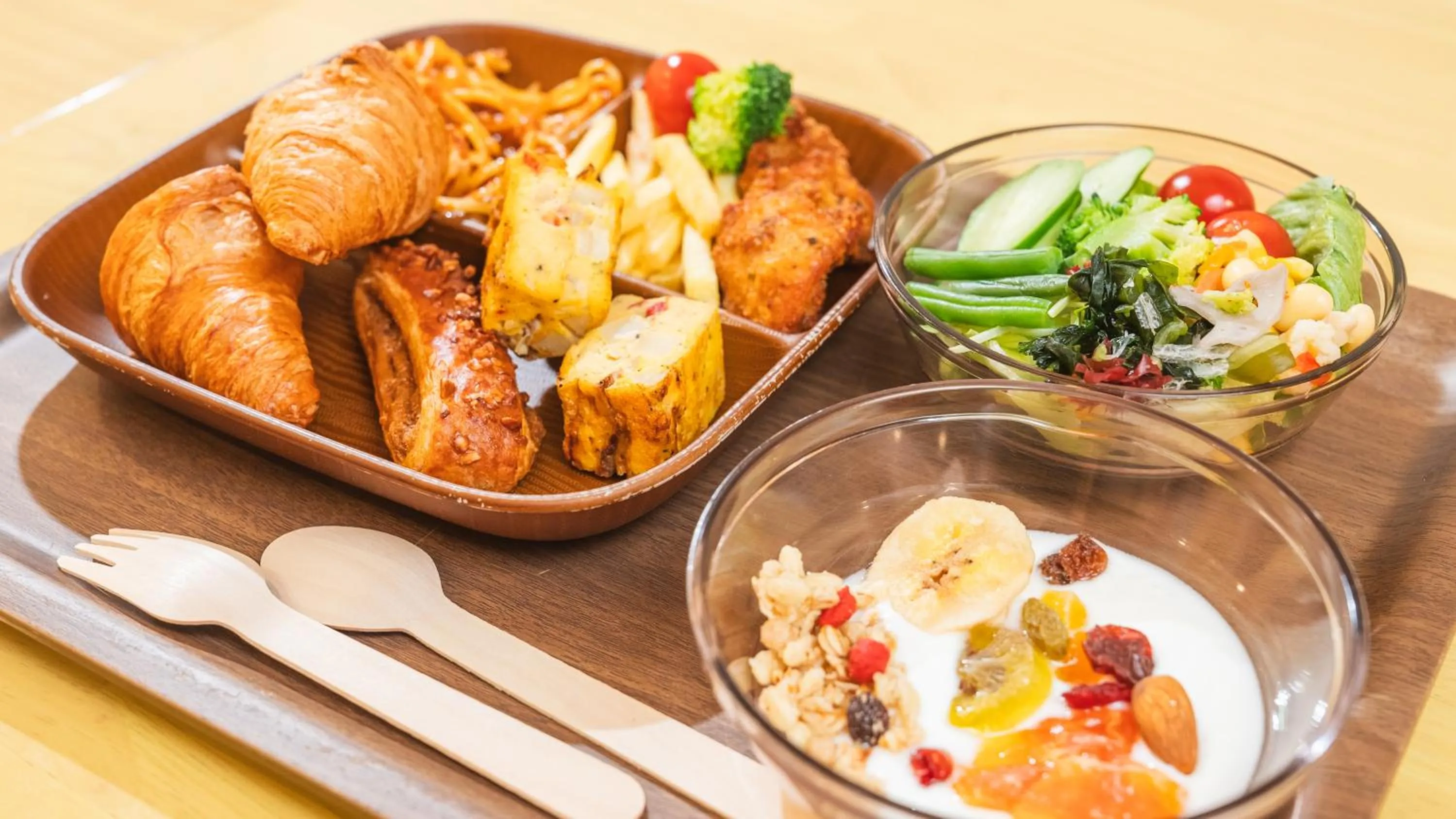 Breakfast in Hotel NewNagano NeXT