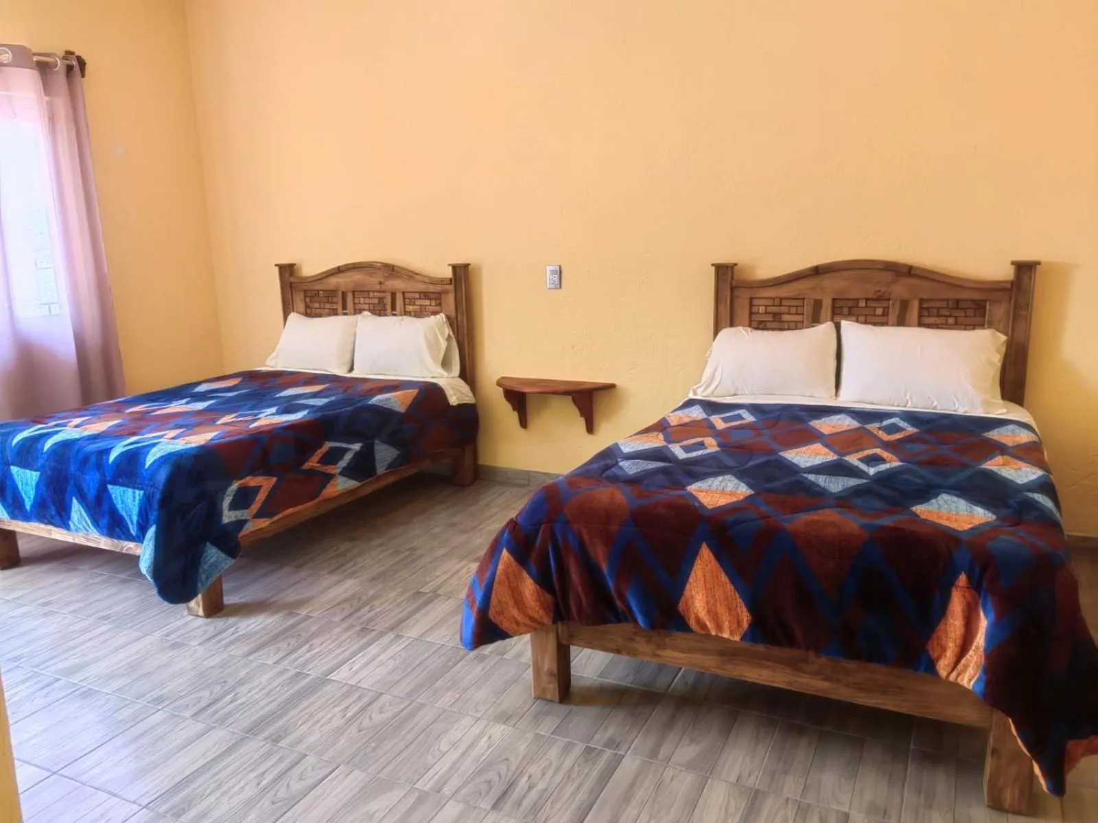 Bed in Hotel Villa Aurora