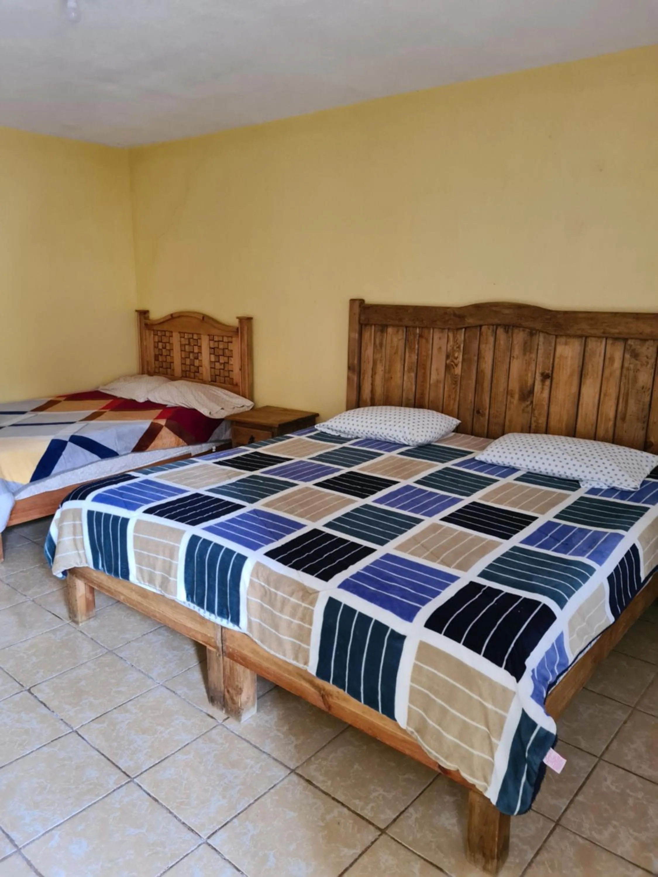 Bed in Hotel Villa Aurora