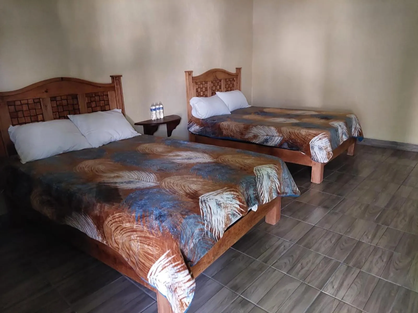 Bed in Hotel Villa Aurora