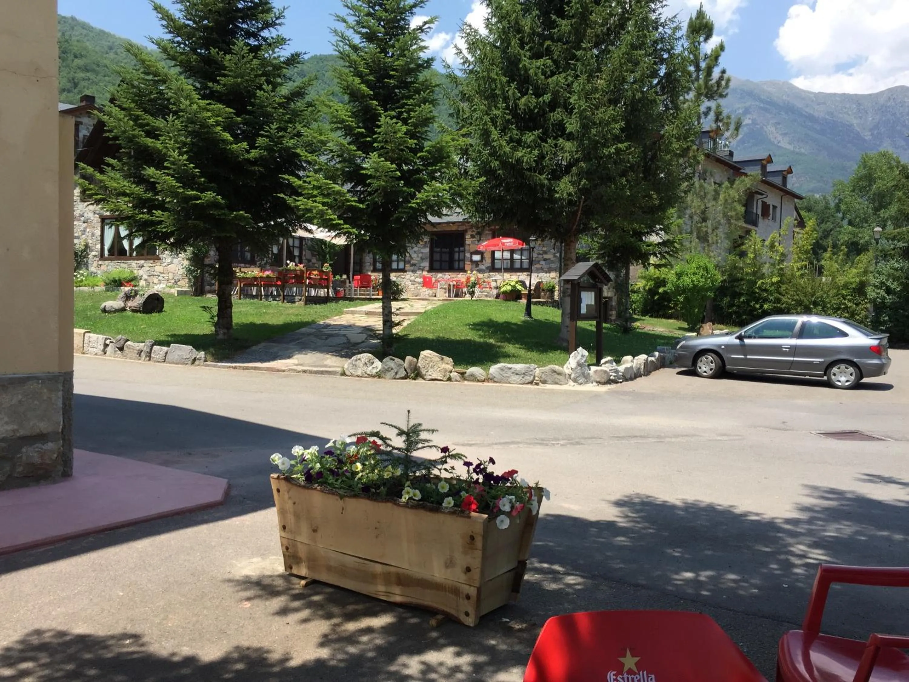 Decorative detail in Hotel Apartamentos Barrau