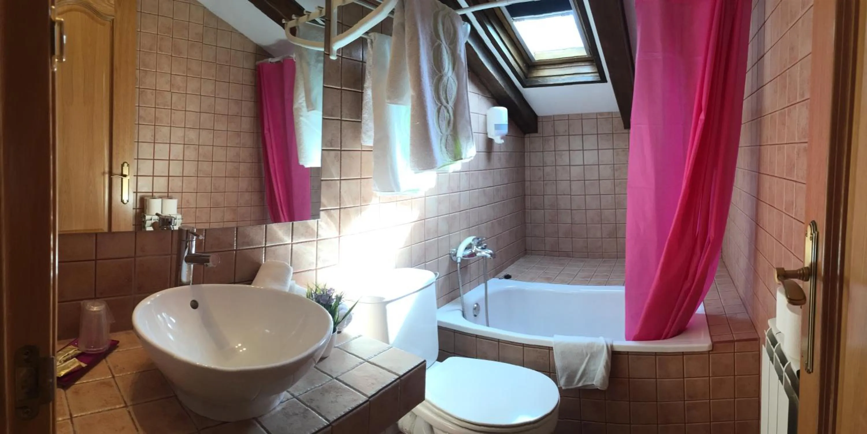 Bathroom in Hotel Apartamentos Barrau