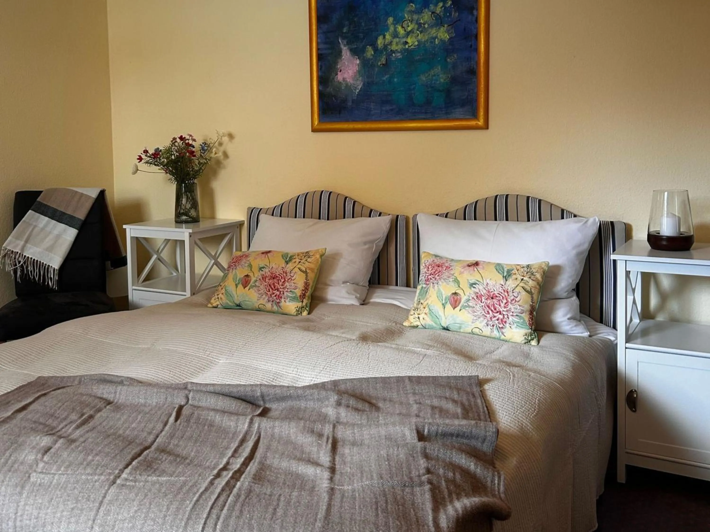 Bedroom, Bed in Finkenhof - Haus Meersmannufer